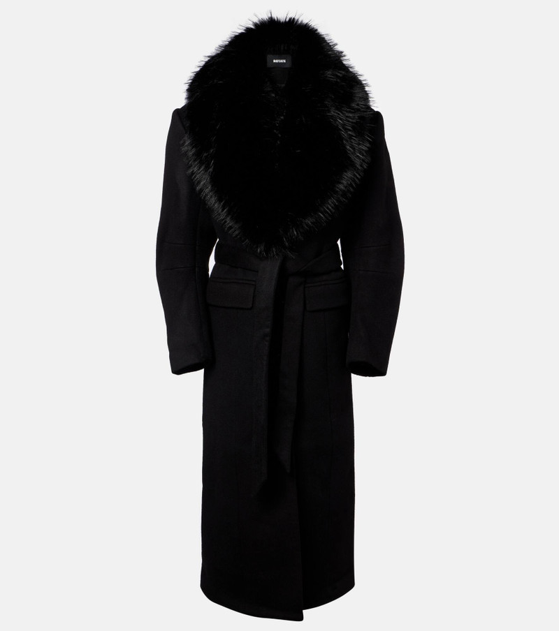 Belted wool coat 1