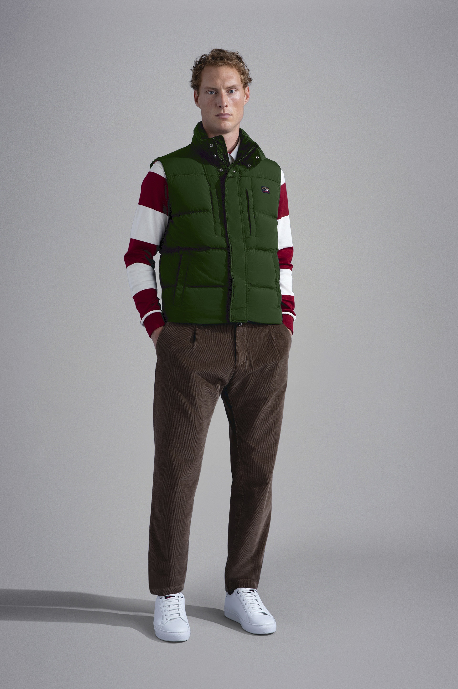 GARMENT DYED ECONYL® NYLON VEST - 2