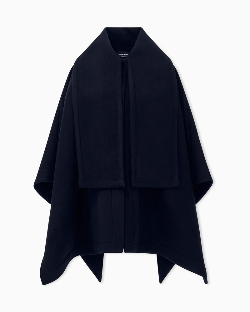 CAPE IN DOUBLE VIRGIN WOOL 1