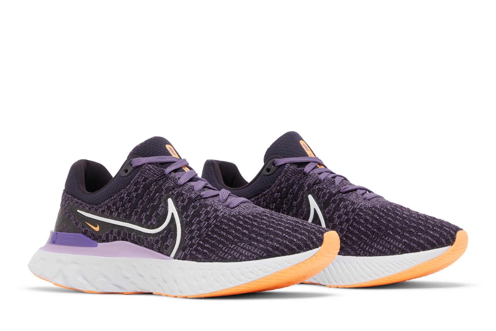 Wmns React Infinity Run Flyknit 3 'Cave Purple Orange' - 8