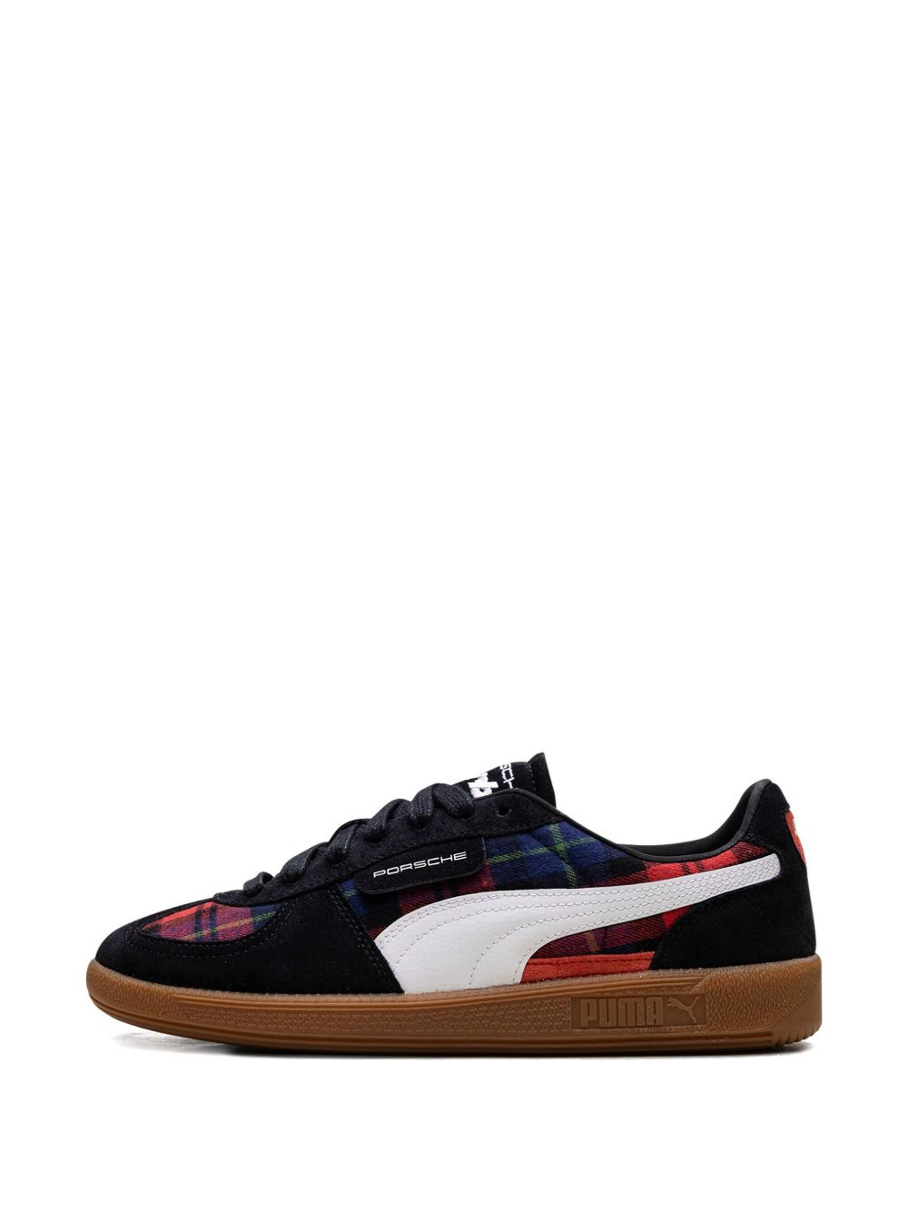 Porsche Legacy "Palermo - Tartan - Black/Red" sneakers - 3