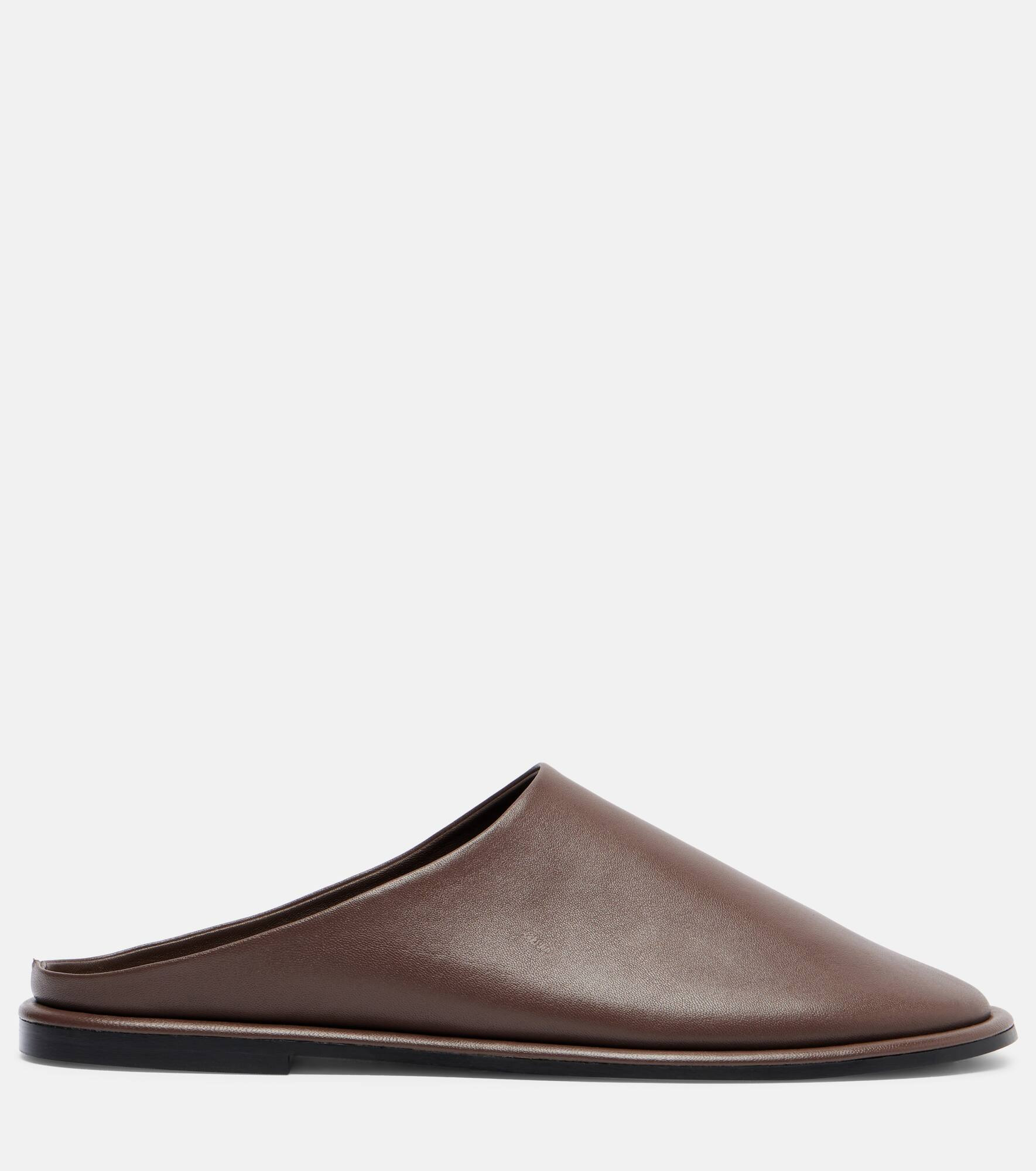 Spencer leather mules - 4