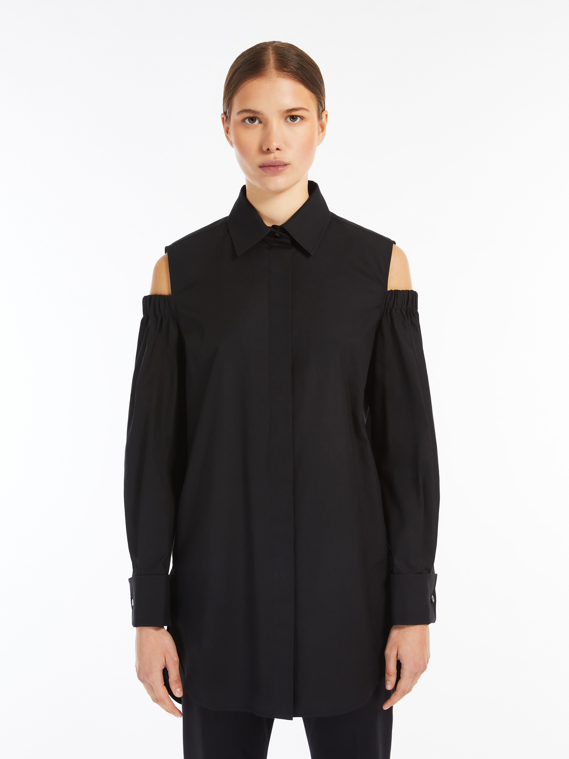 RAGNI Stretch poplin shirt - 3