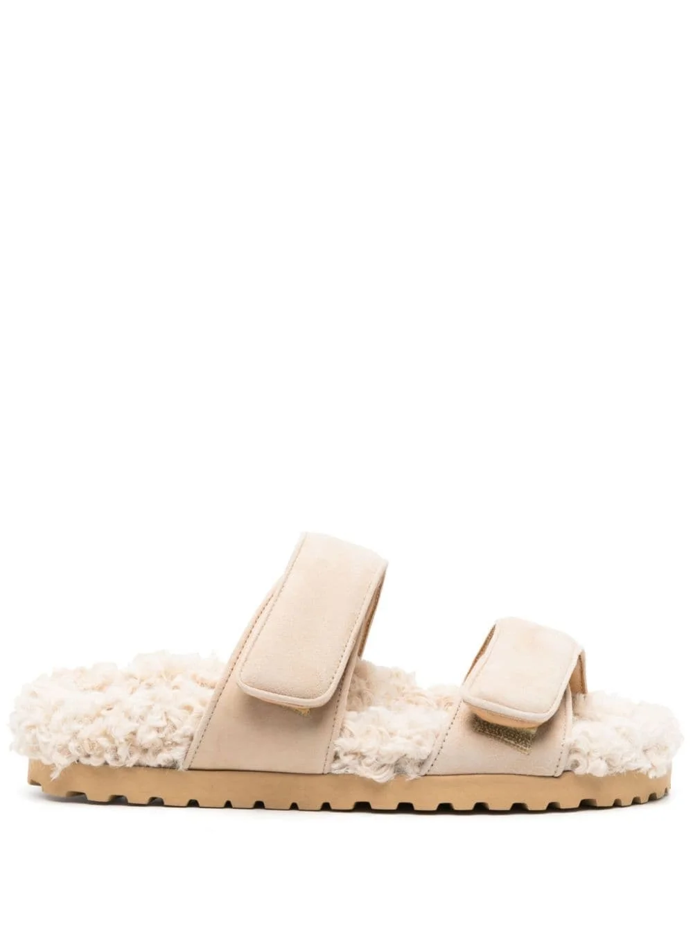 Alvine shearling-lining slides - 1