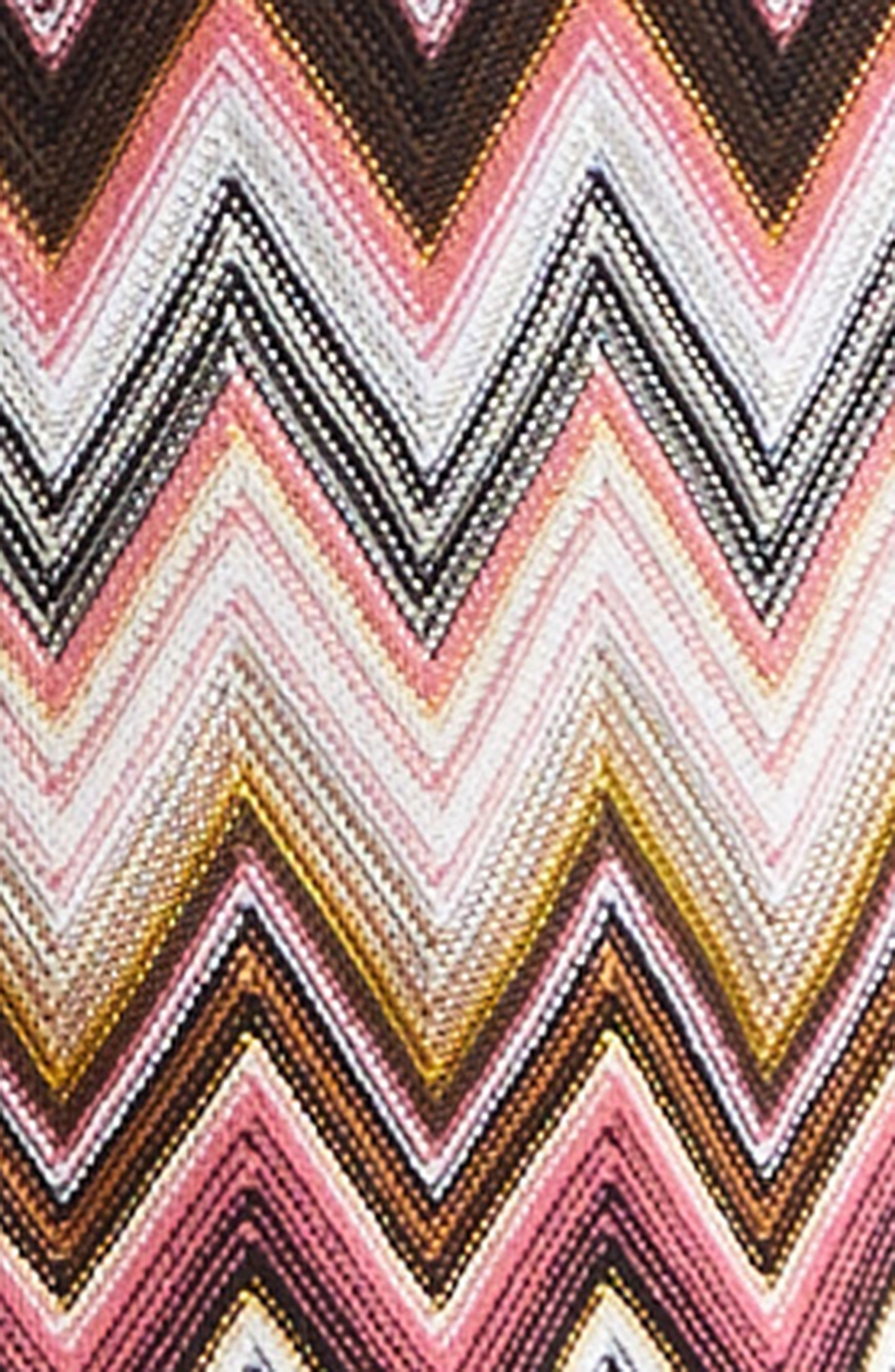 Missoni Zigzag Minidress in Red/Black/White Multi at Nordstrom - 6