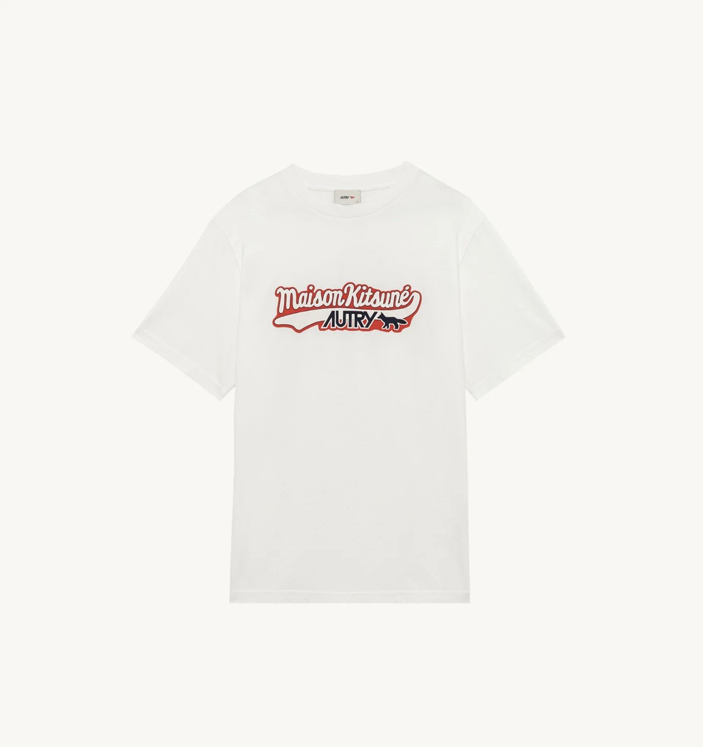 UNISEX AUTRY LOGO 'MAISON KITSUNÉ' T-SHIRT - 1