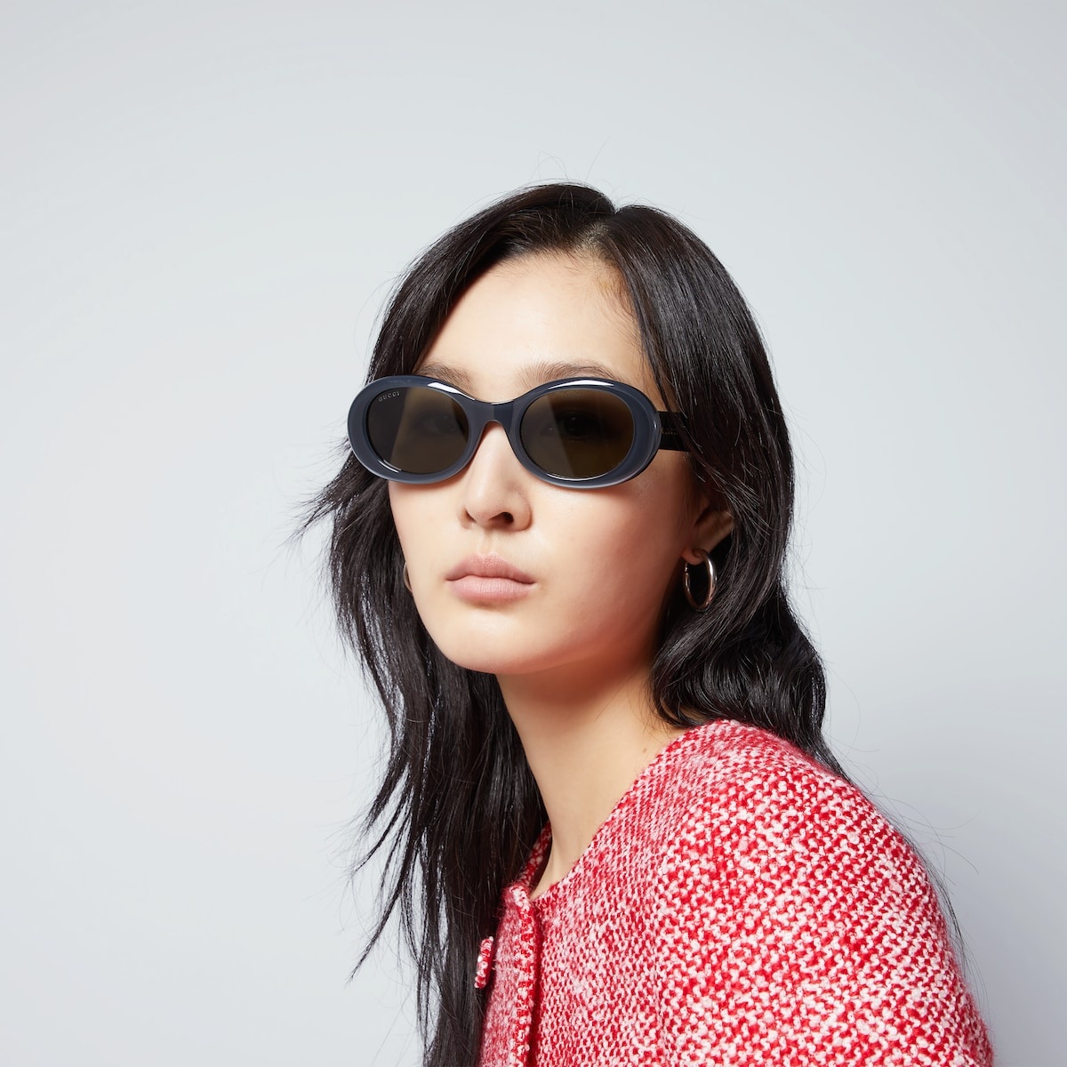 Oval-shaped sunglasses - 3