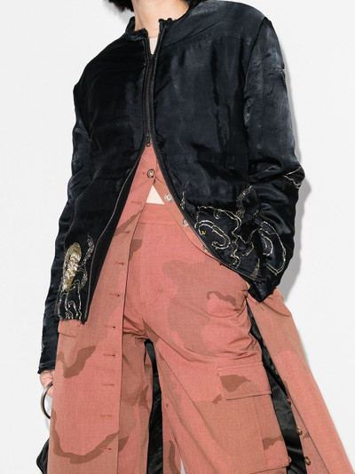 By Walid embroidered bomber jacket outlook