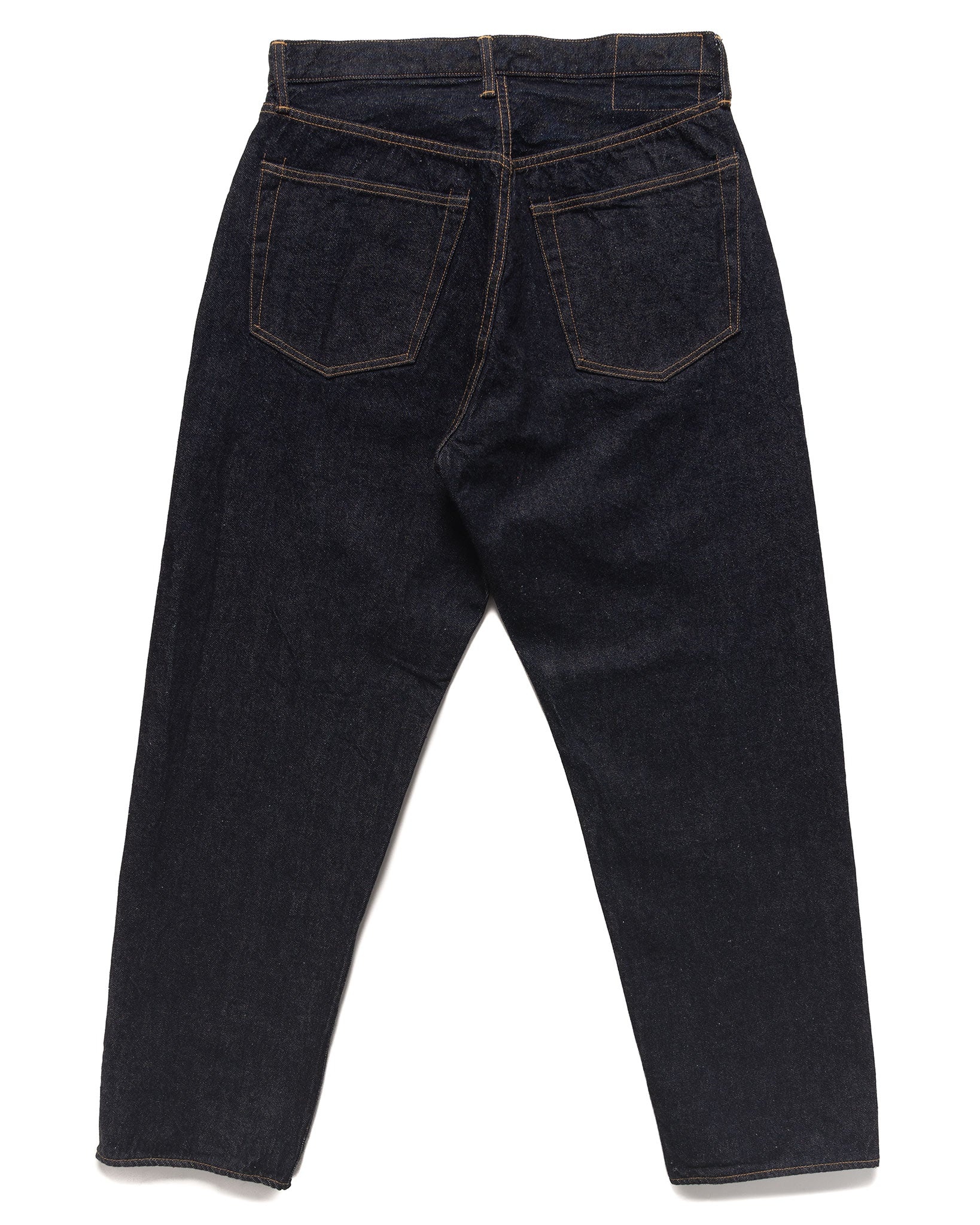 ● PENFIELD ● Indigo Tint Wash Flare One-Piece Dark Wash Denim Cropped Kick Flare Jeans