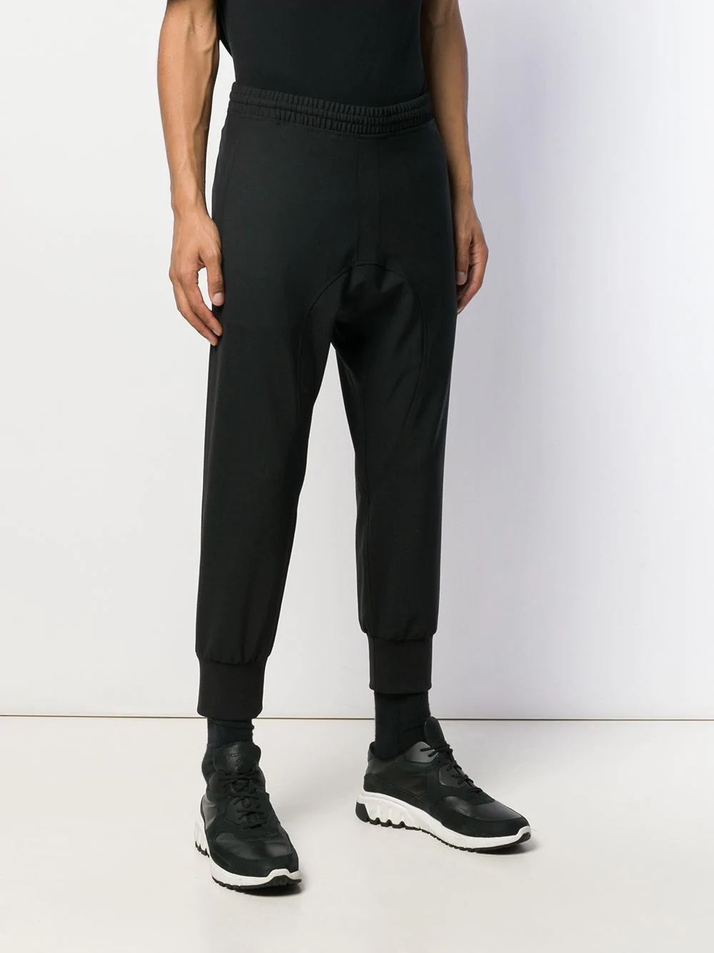 panelled jogging trousers - 3