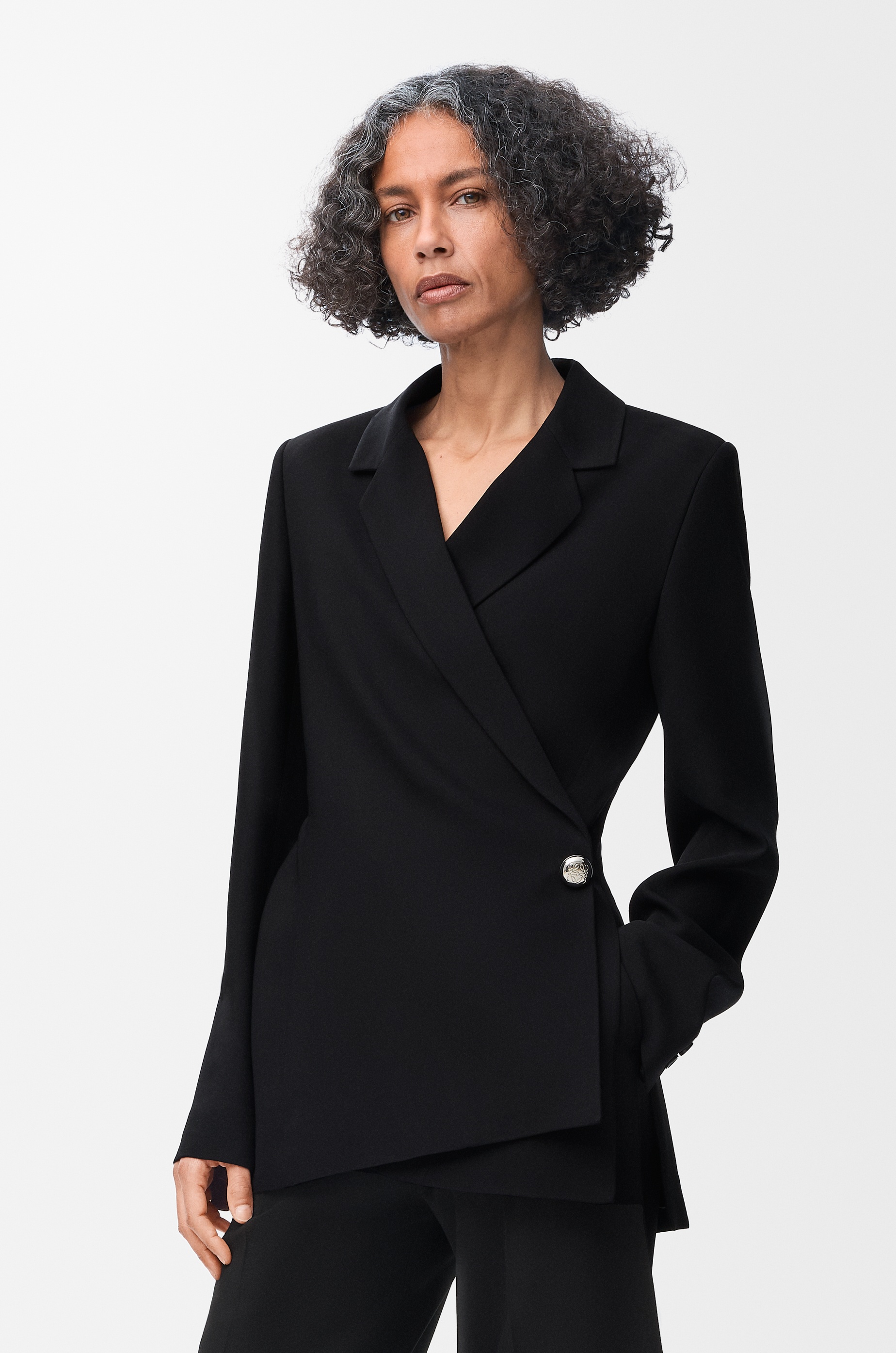 Jacket in stretch viscose blend - 3