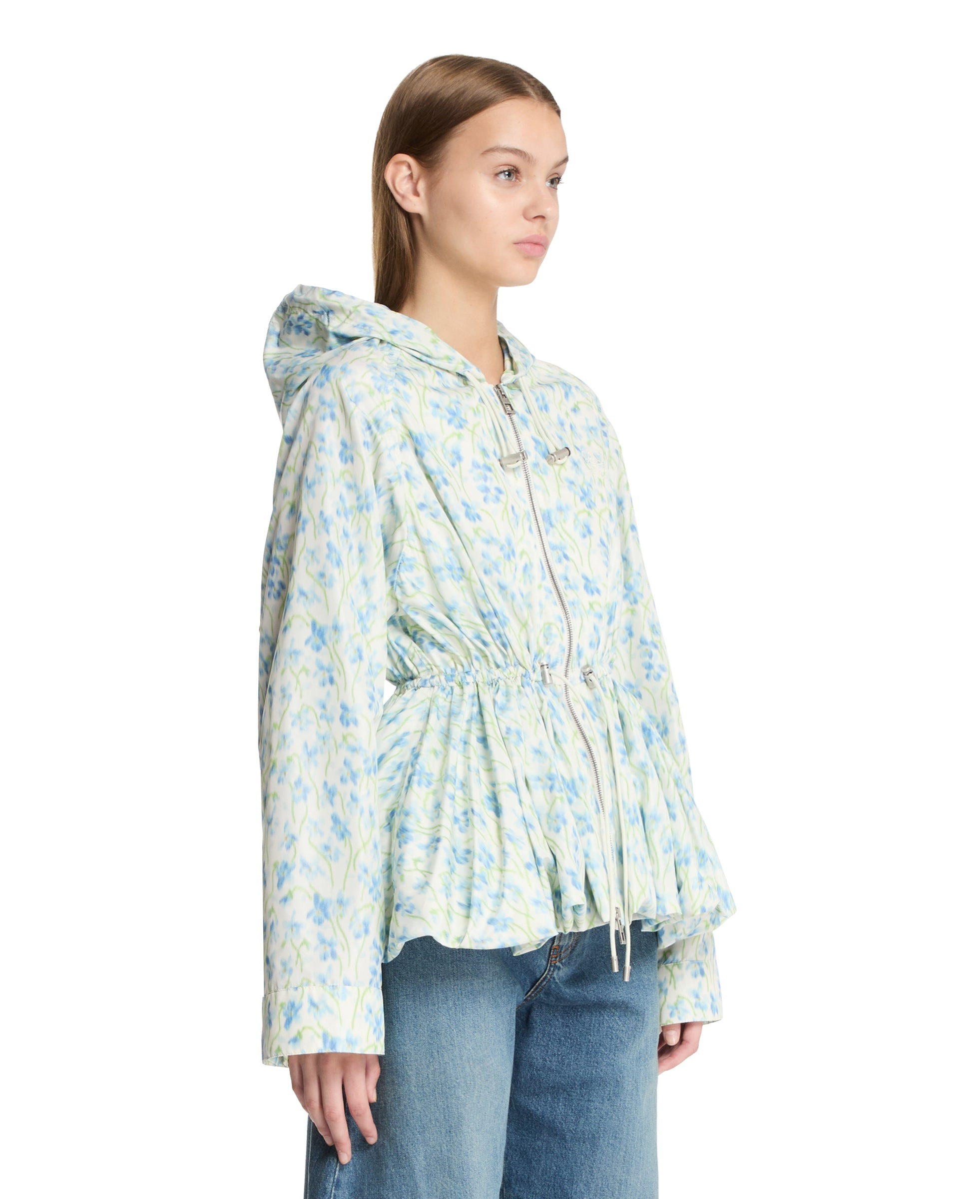 Floral Taffeta Jacket - 4