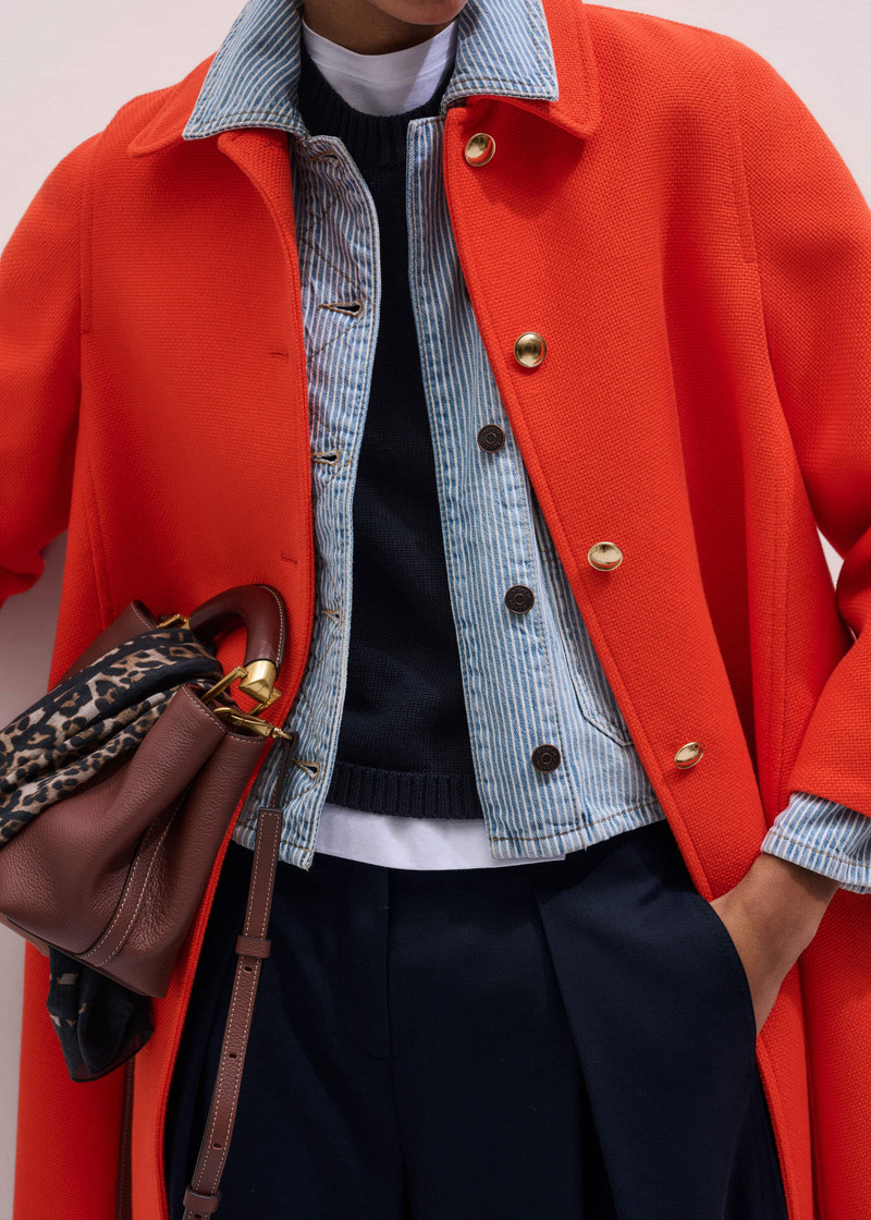 Sculptural Swing Coat 7