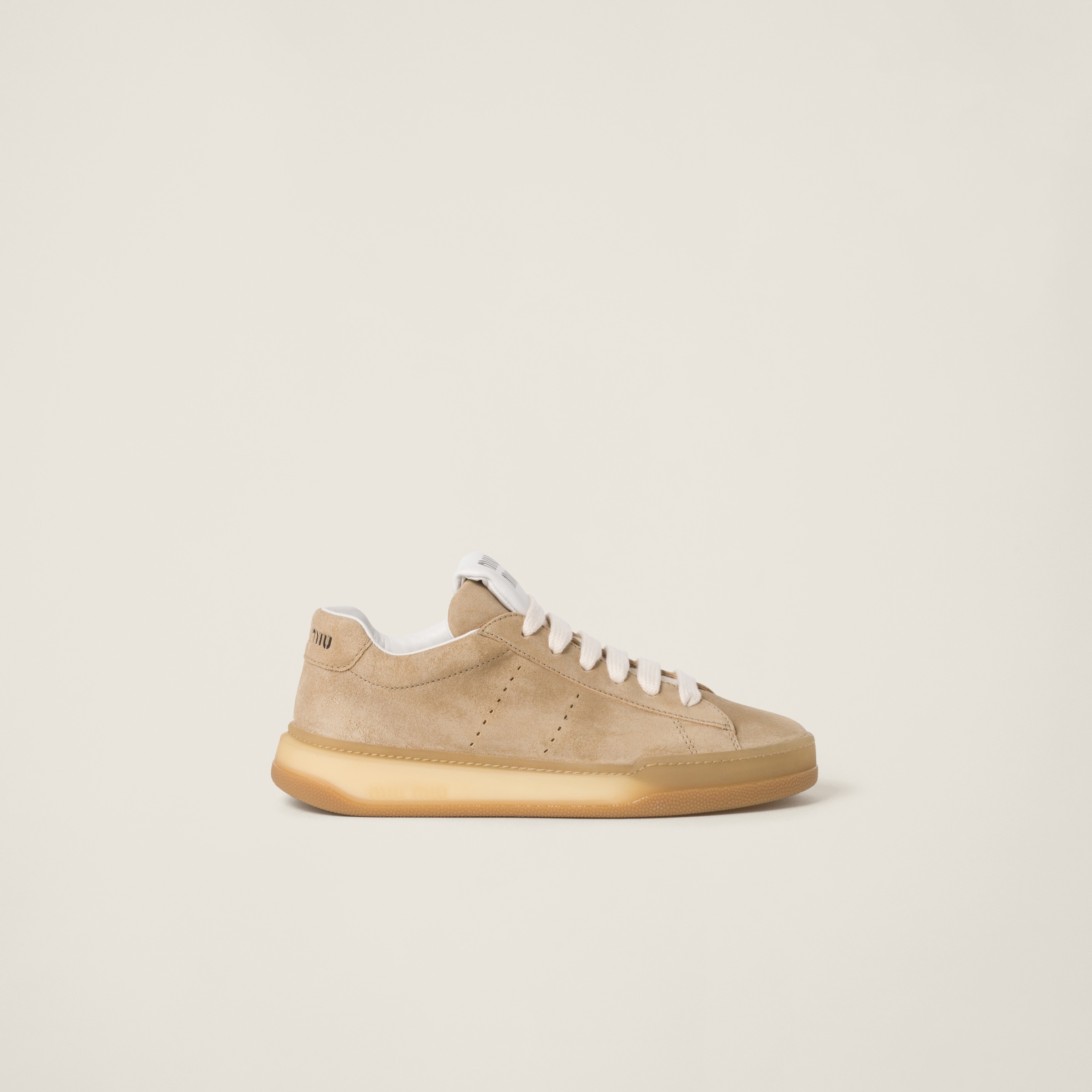 Bleached suede sneakers - 2