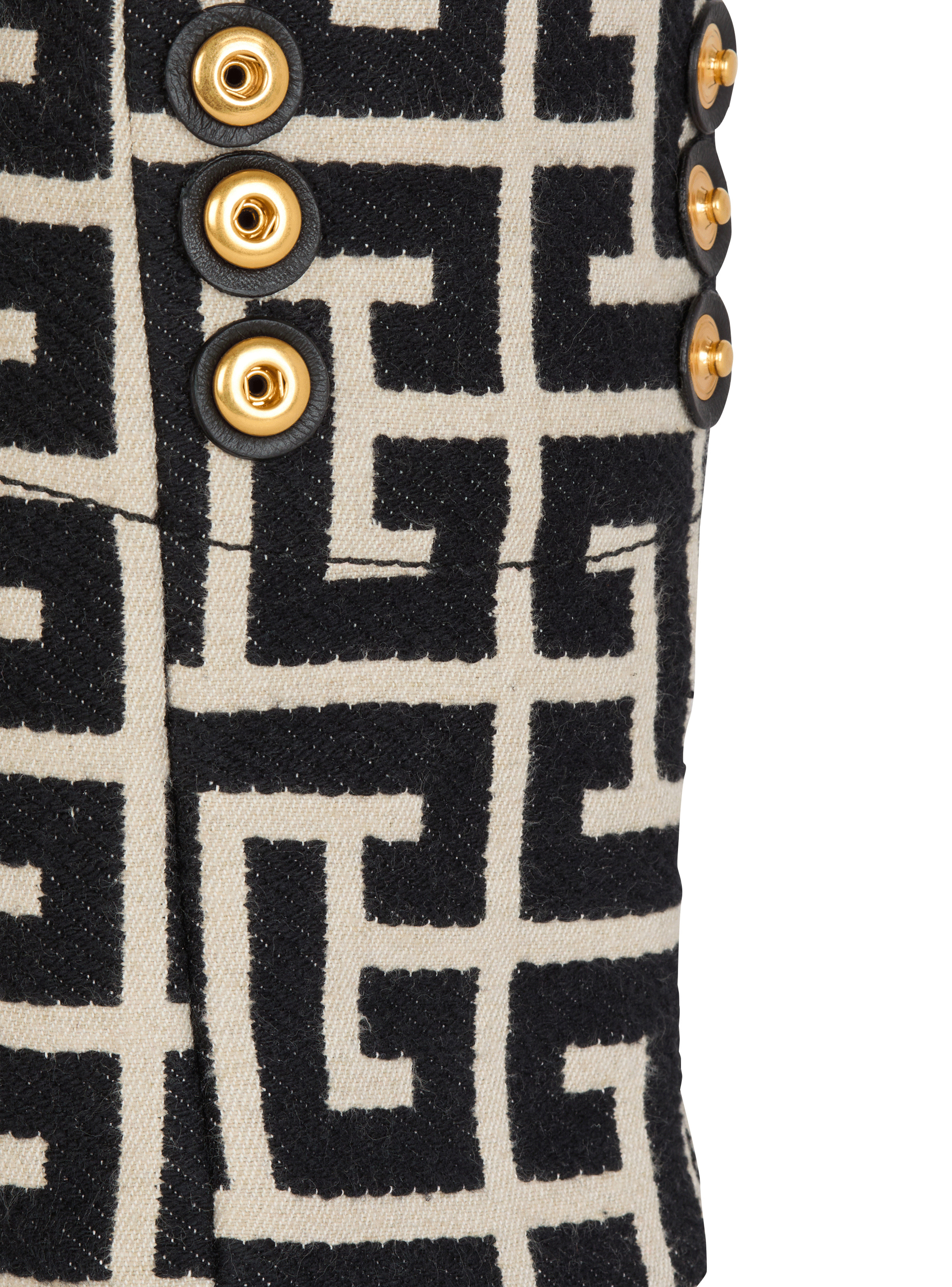 Small 1945 Soft monogrammed jacquard tote bag - 6
