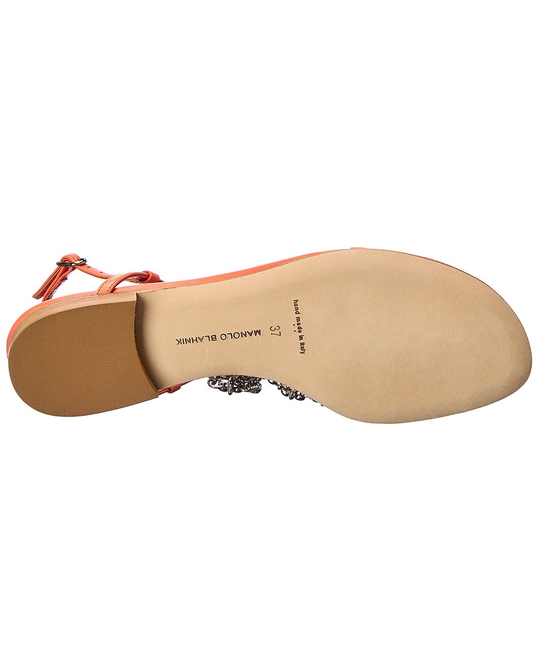 Manolo Blahnik Leather Sandal - 4