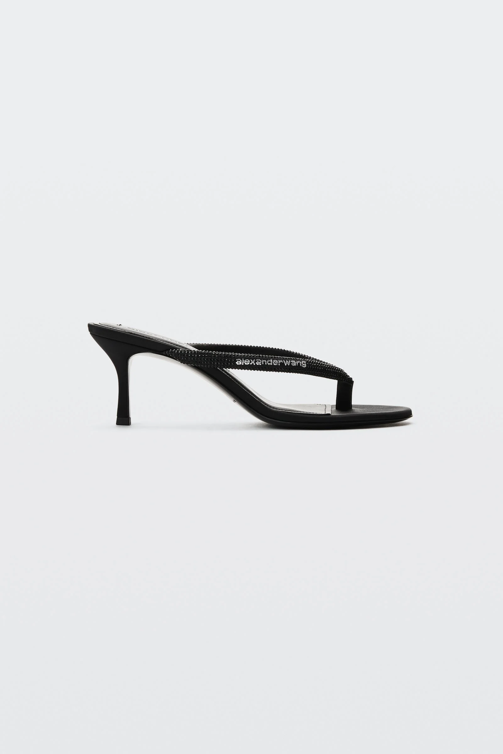 courtney 65mm thong logo sandal - 1