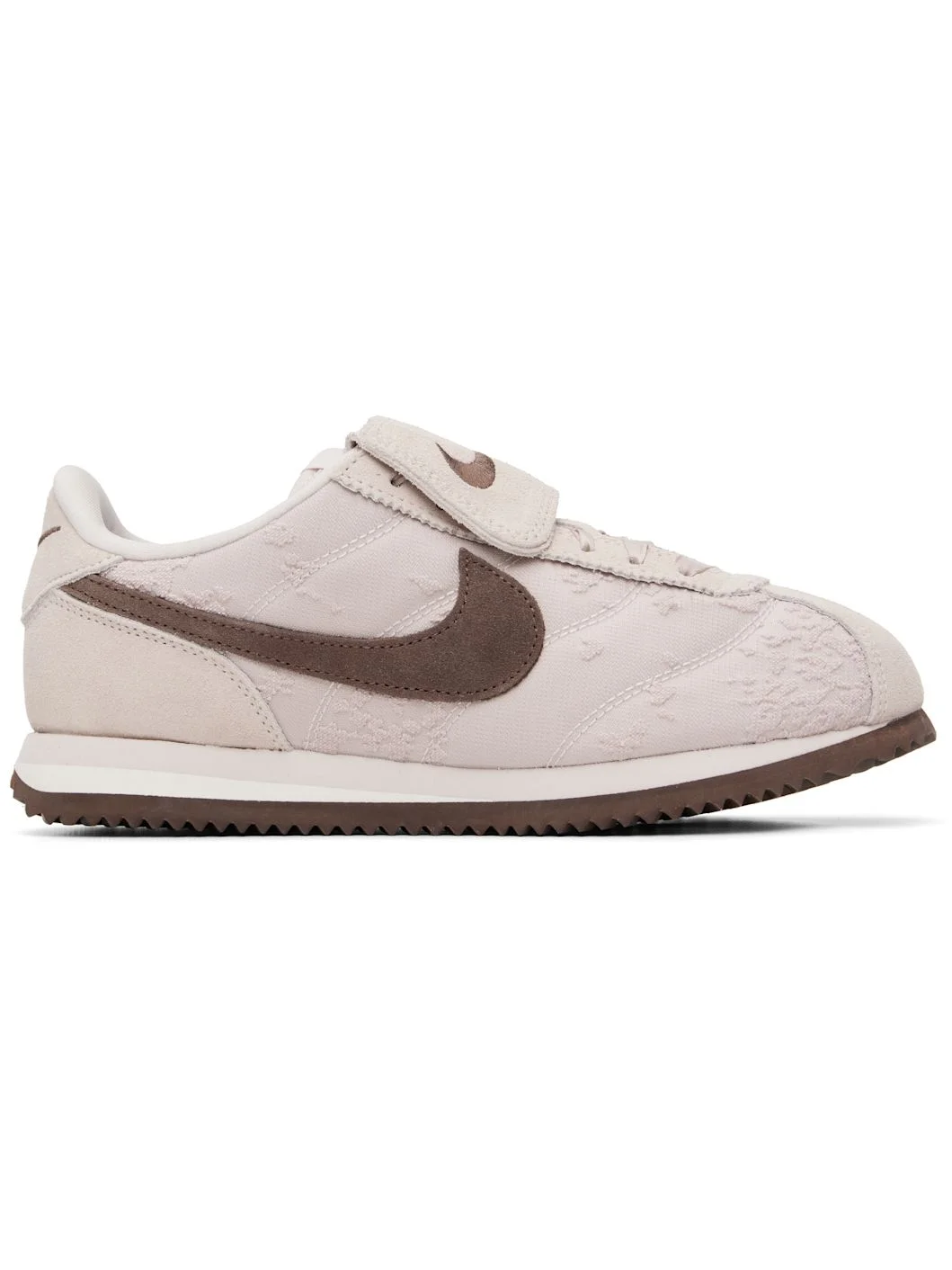 Pink Cortez Textile Sneakers - 1