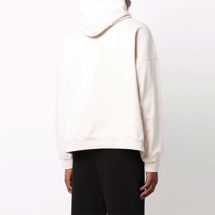 Balenciaga Unity Hoodie Wide Fit 'Light Beige Black' 674986TLVG19054 - 4