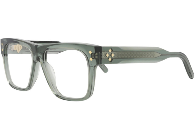Dior Dior Square-Frame Acetate Optical Frames Green Green Transparent (DM50079I-54-095) outlook