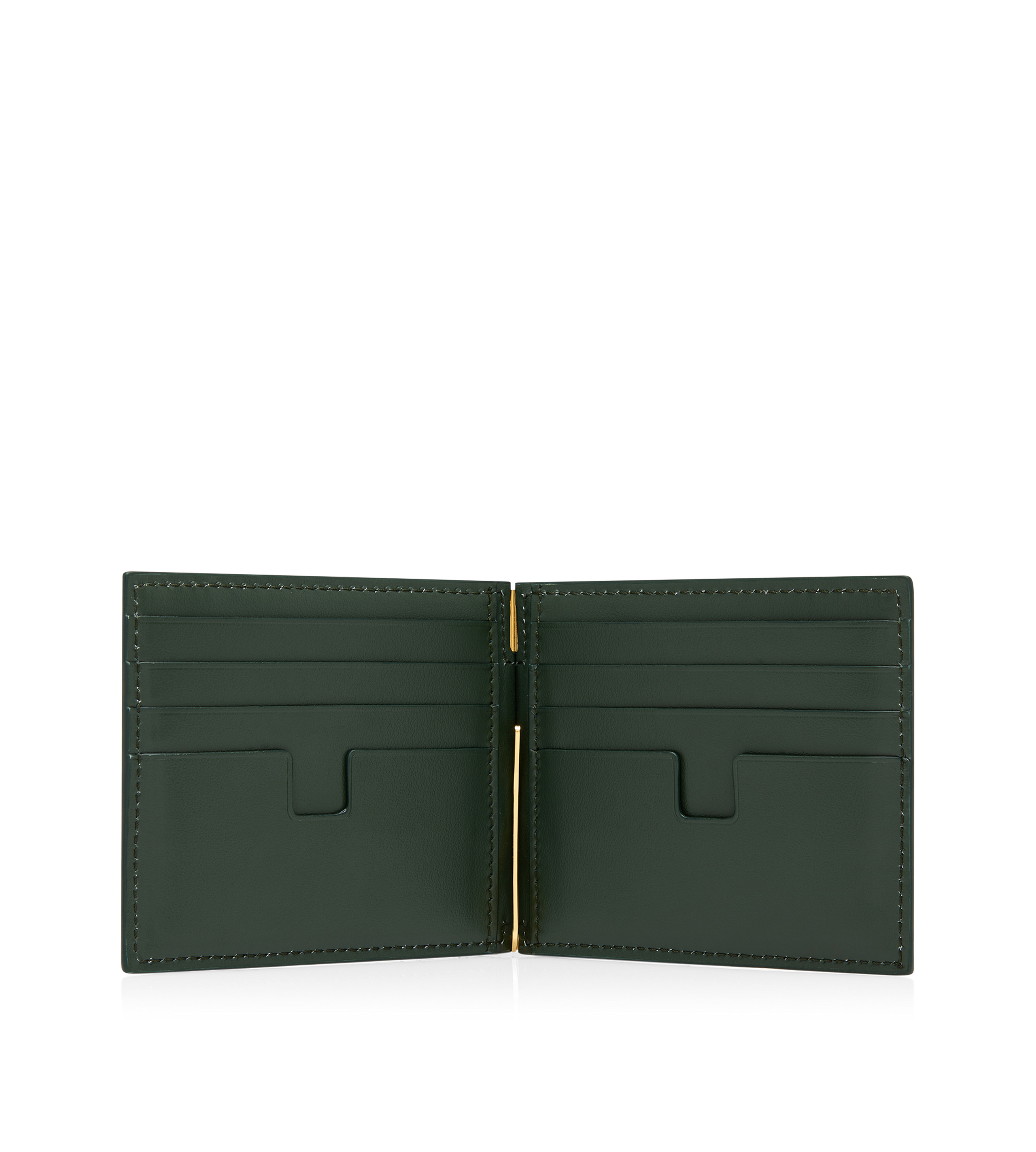 PRINTED CROC MONEY CLIP WALLET - 2