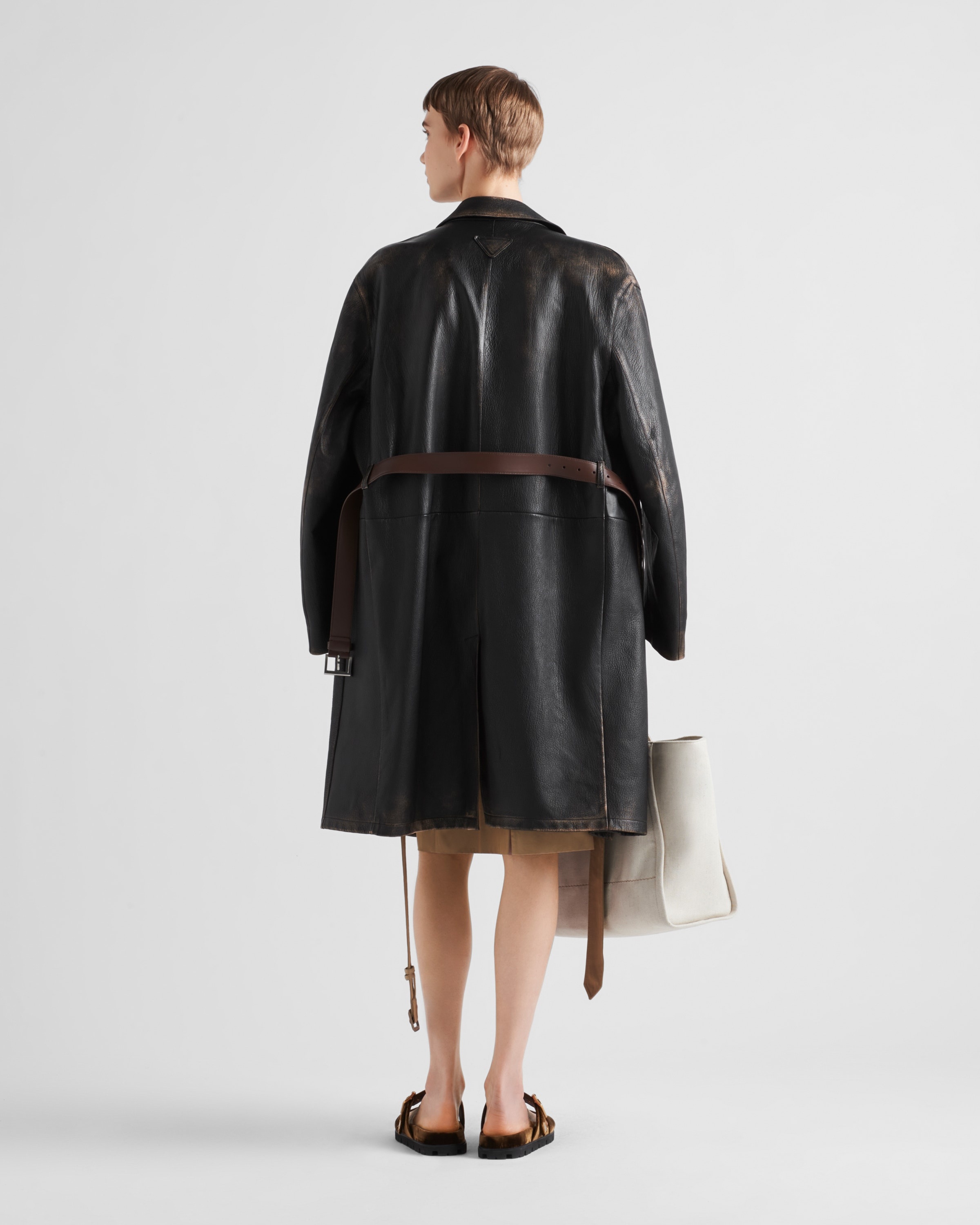 Leather coat - 5