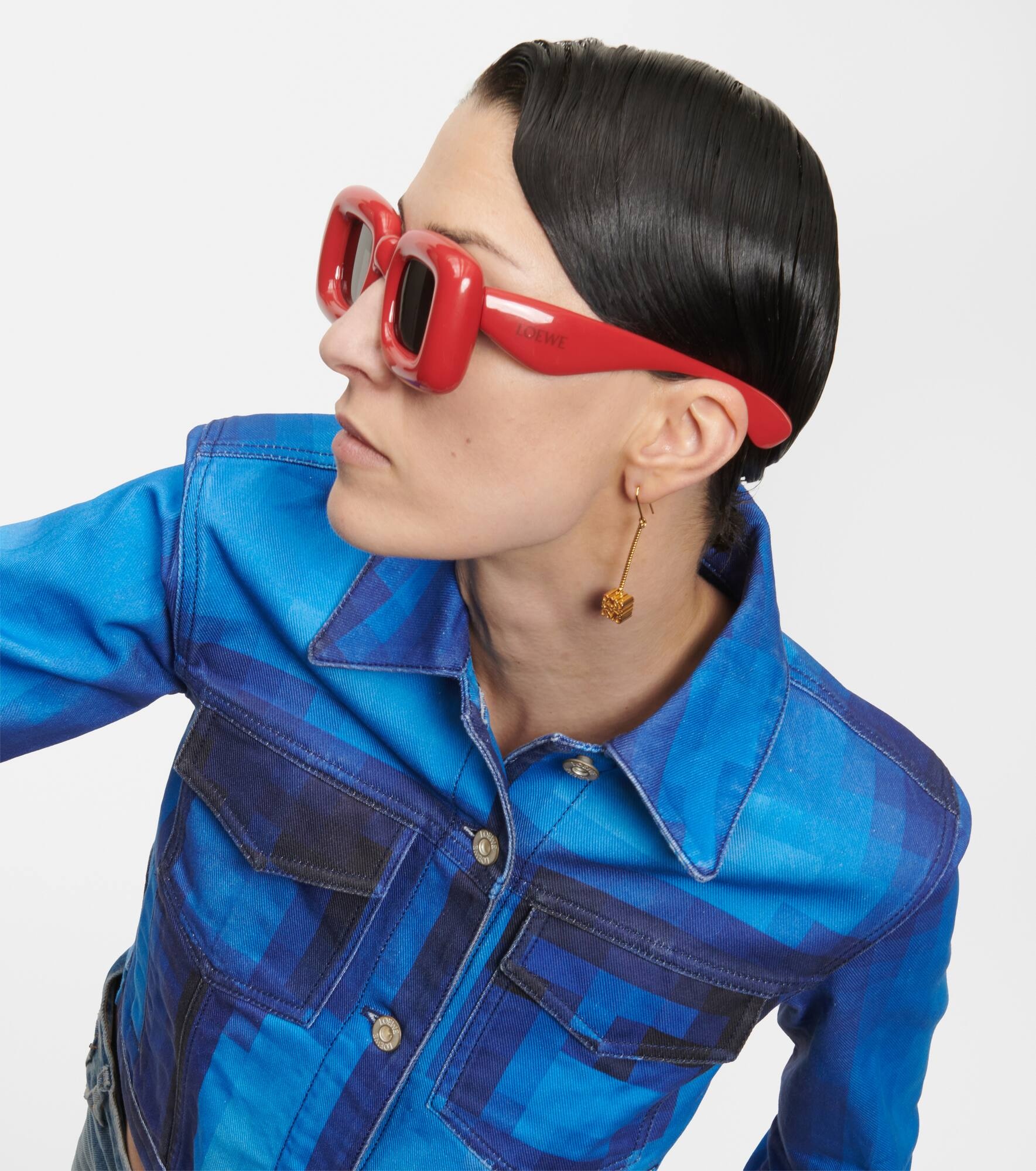 Inflated square sunglasses - 6