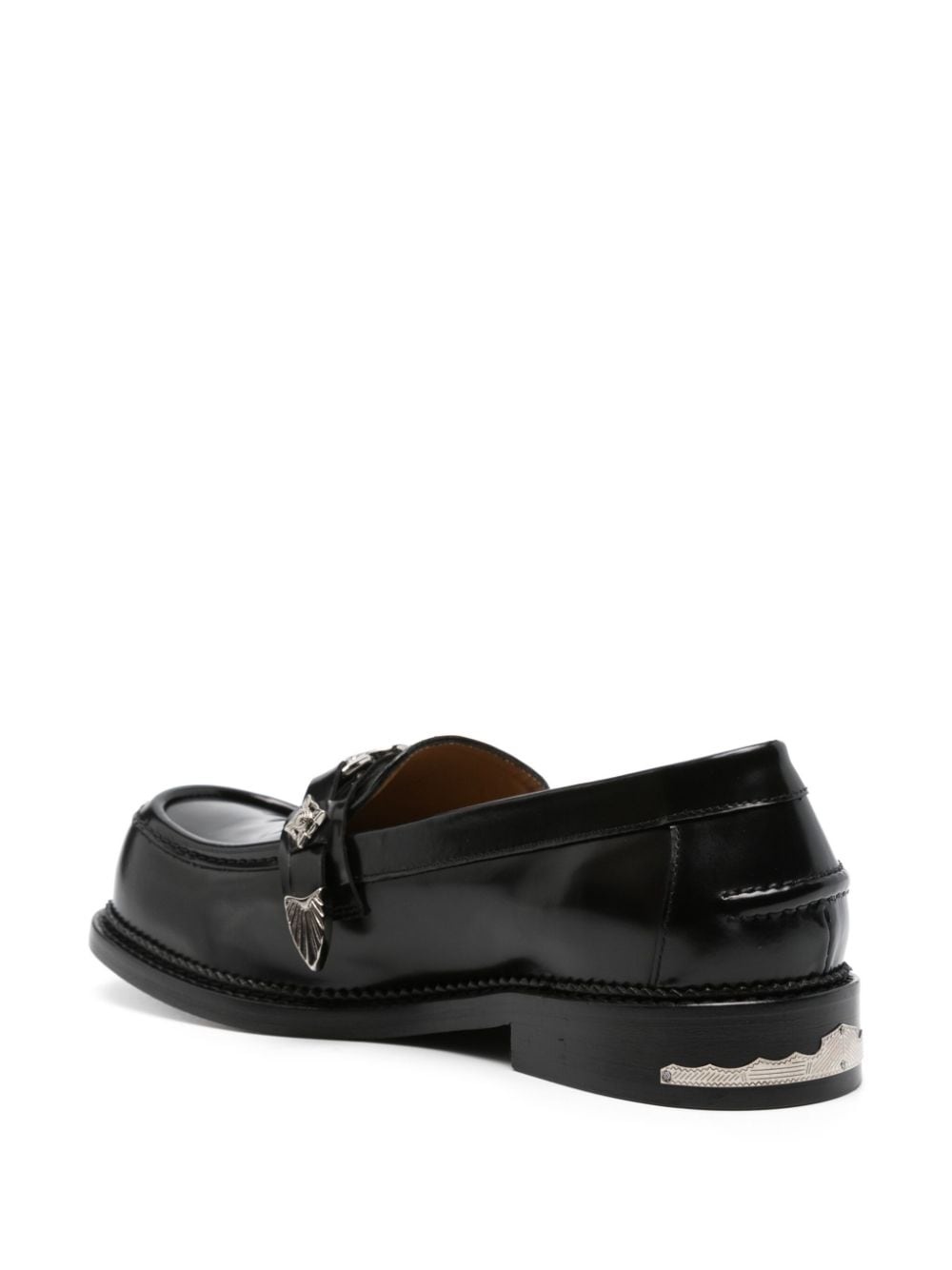 stud-detailing loafers - 3