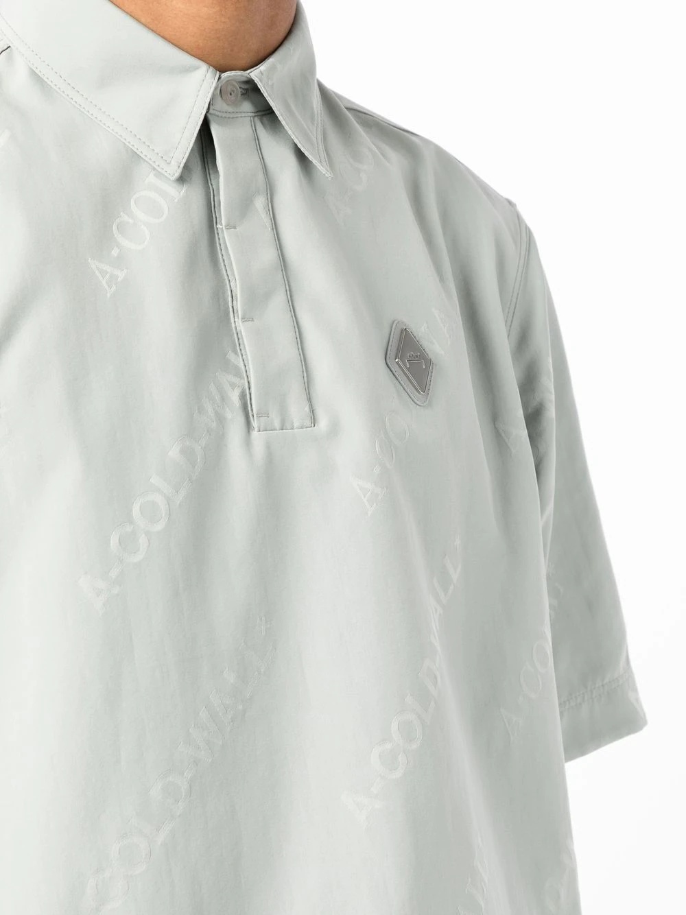 logo-print polo shirt - 10