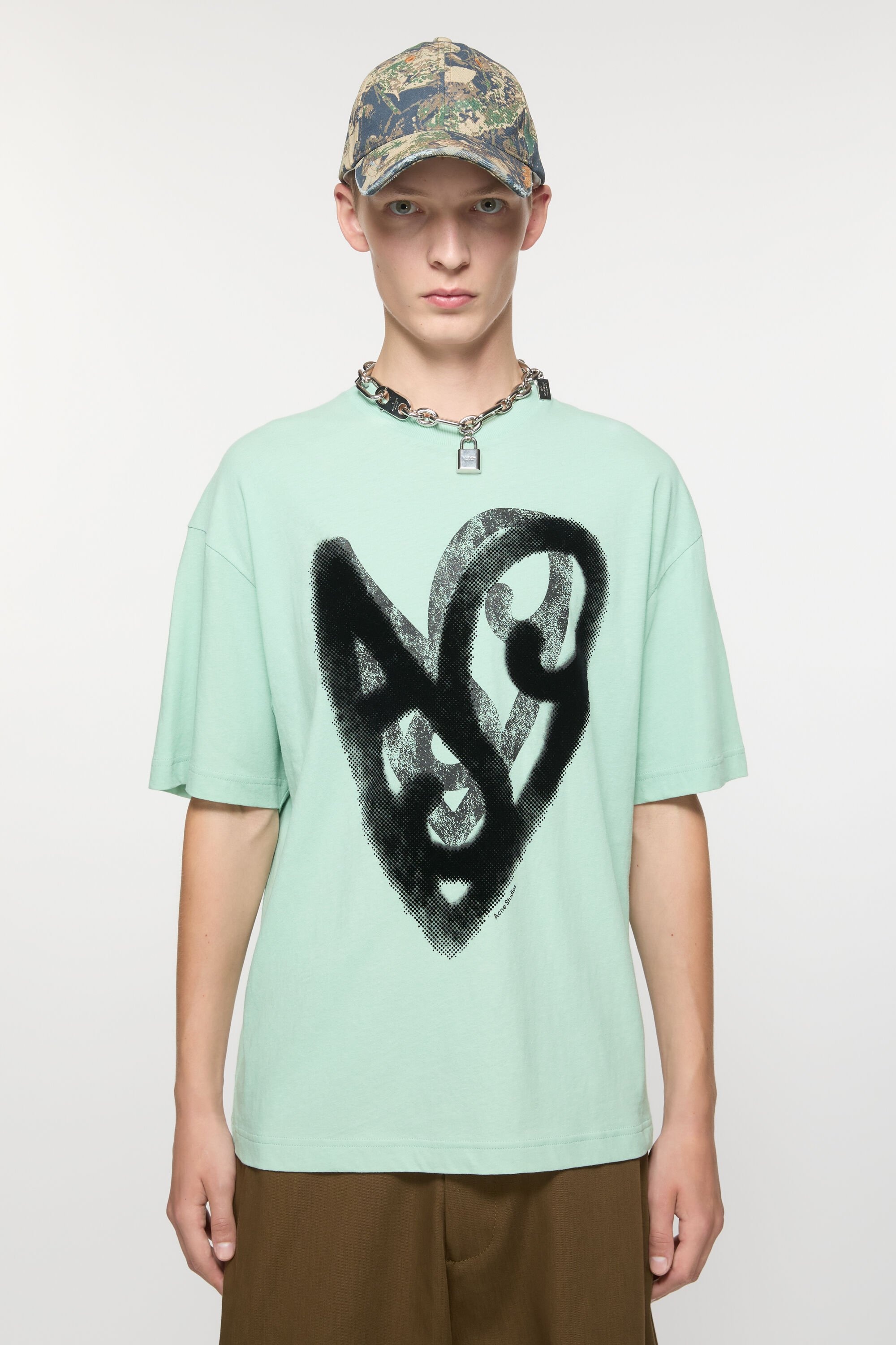 Logo t-shirt - Relaxed fit - Sea foam green - 2