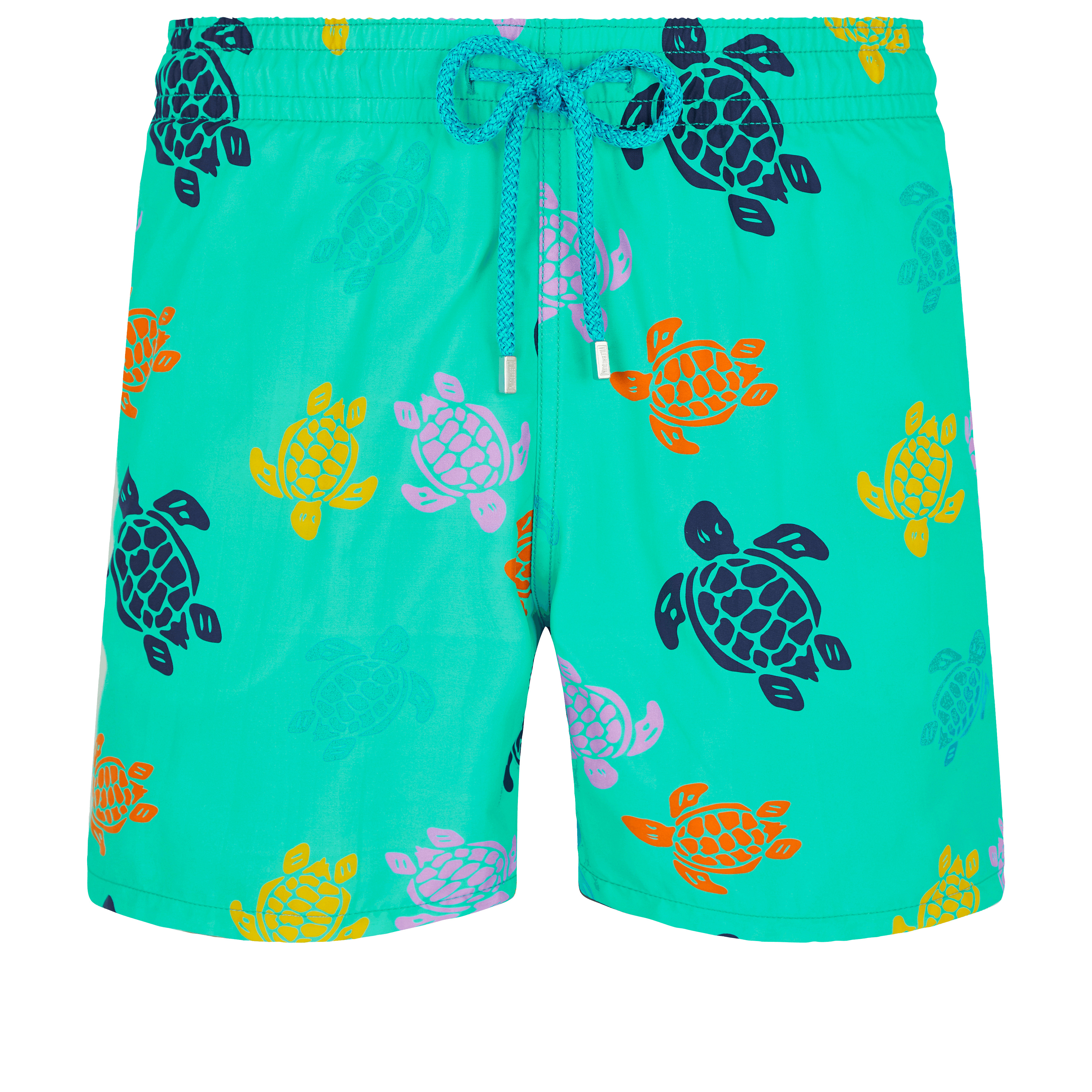 Men Swim Trunks Ronde Des Tortues Multicolore - 1