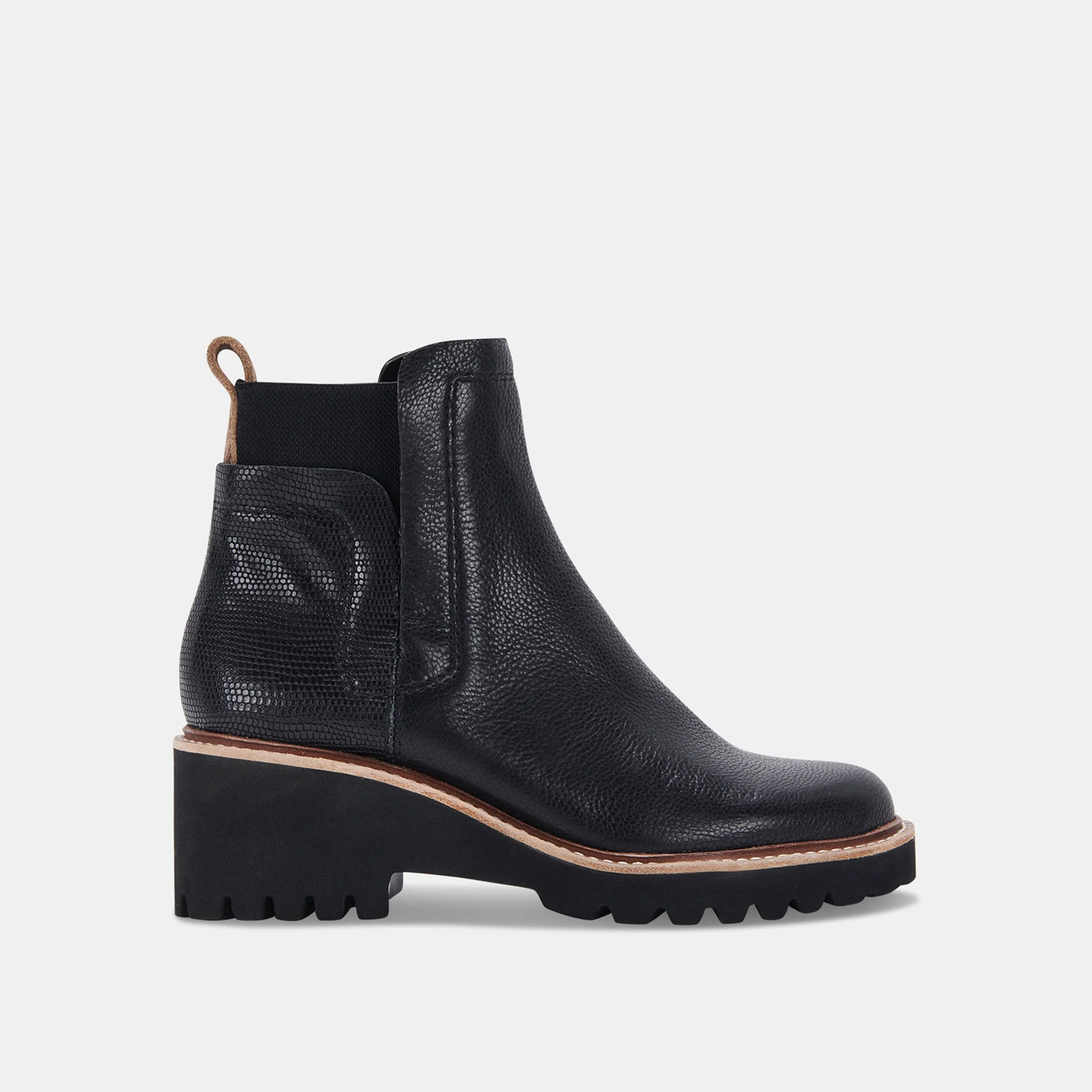 HUEY H2O BOOTS BLACK LEATHER - 1