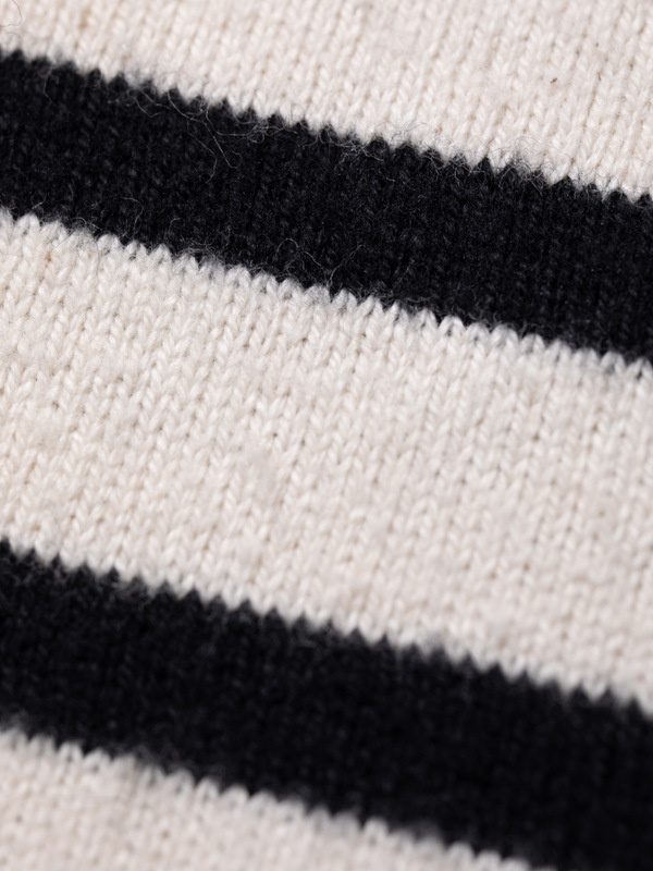 Charles Sailor Stripe Offwhite/black - 4