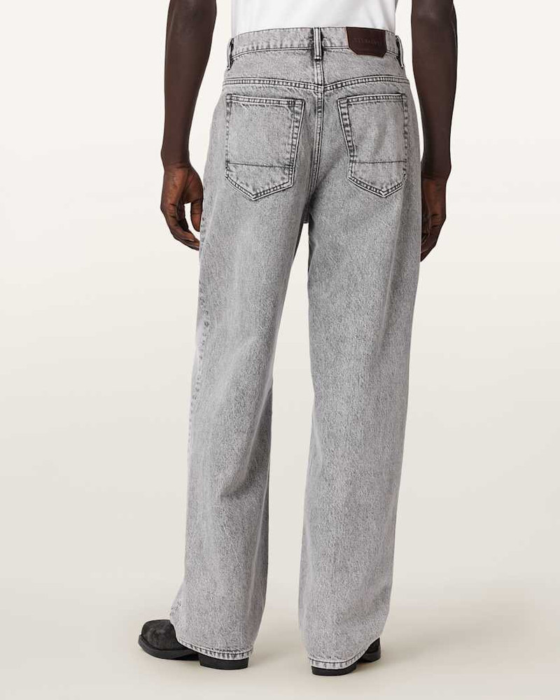 RIVET RELAXED FIT DENIM JEANS 6
