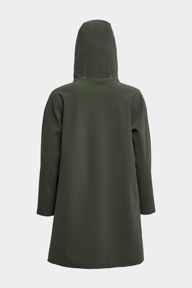 Mosebacke Matte Raincoat Green 6