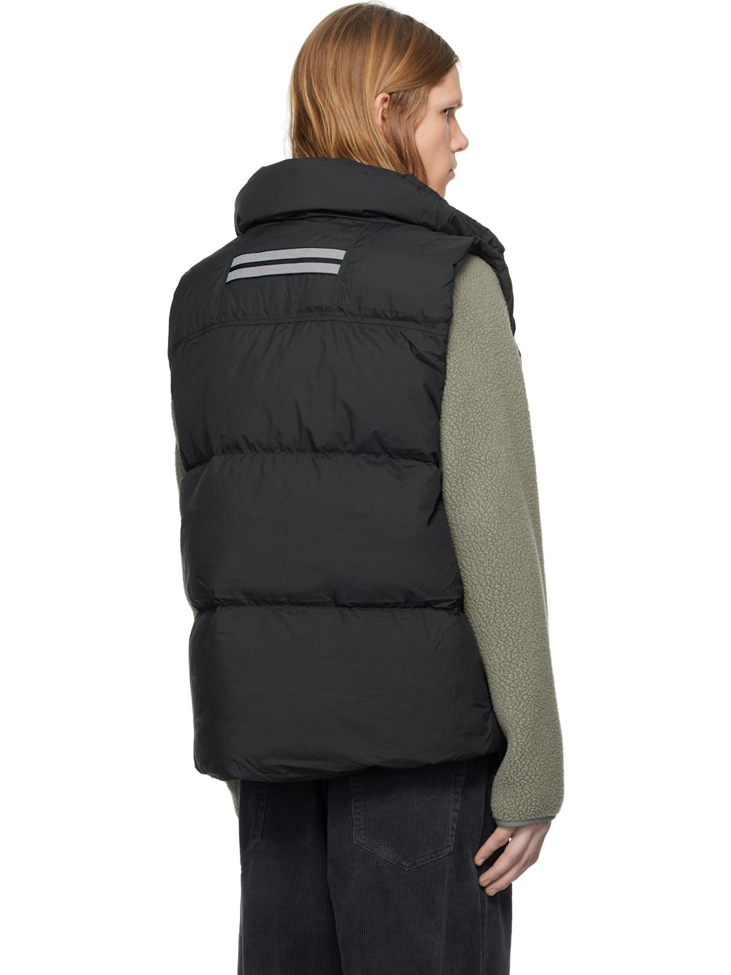Black 'Black Label' Lawrence Down Vest - 3