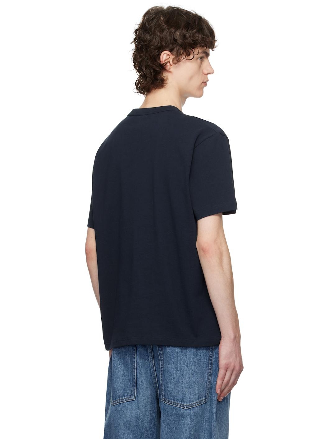 Navy Boxy Petit VPC T-shirt - 3