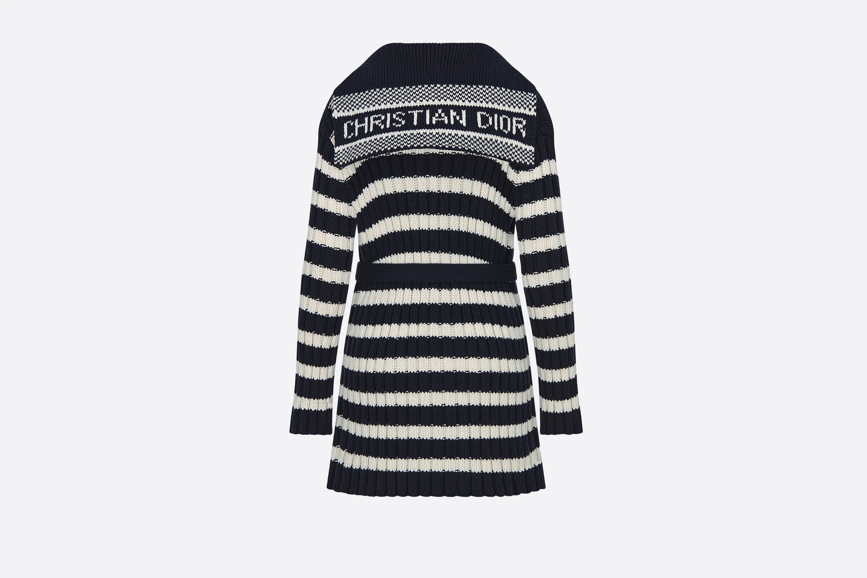 Belted Dior Marinière Cardigan - 2