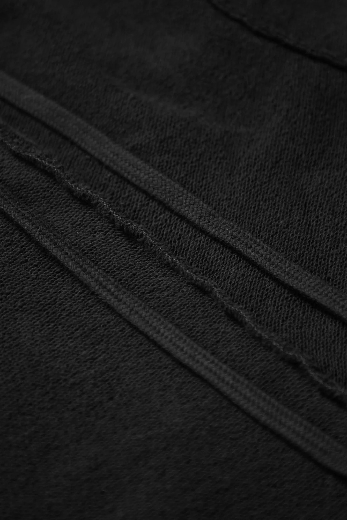 MM6 Reversed Sweat Zip Up Hoodie Black - 7