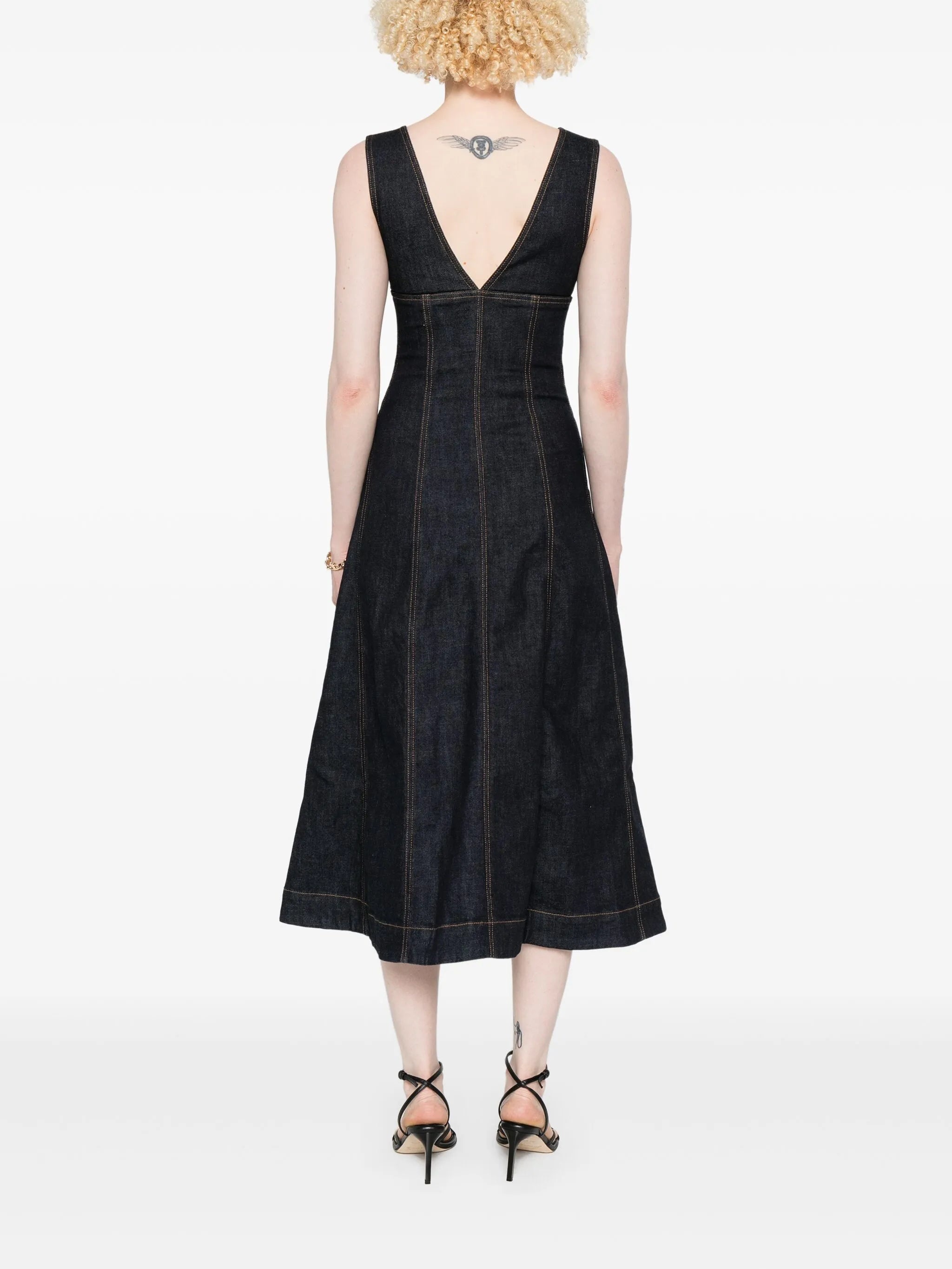 Self Portrait Denim Dress - 2