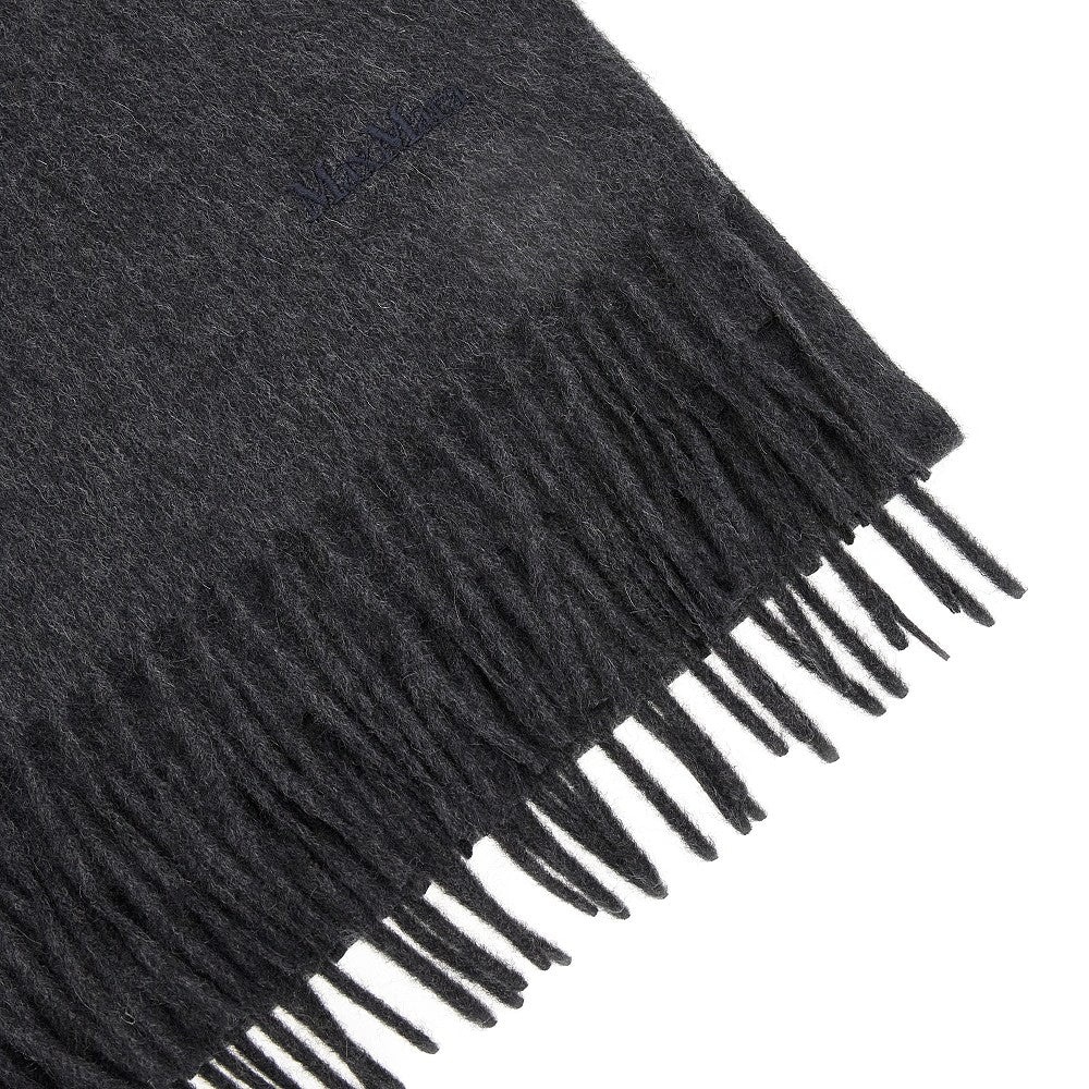 SABLE-EFFECT CASHMERE SCARF - 3