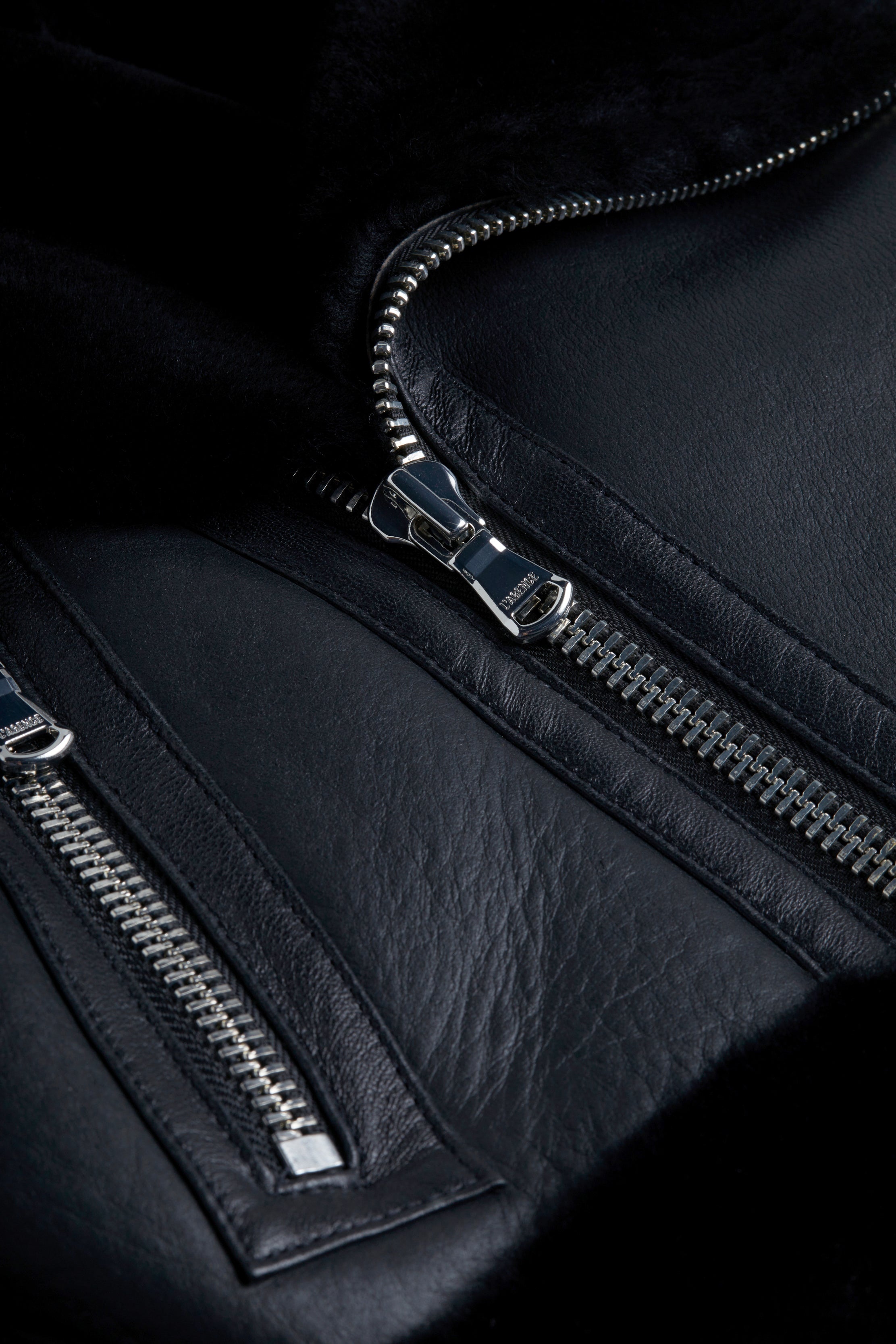 Pike Shearling Leather Jacket - 3