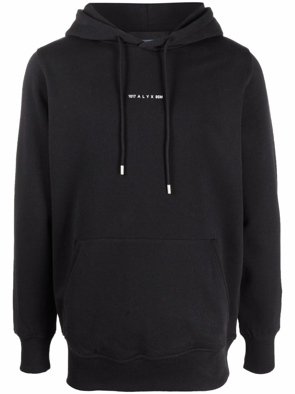 logo-print pullover hoodie - 1