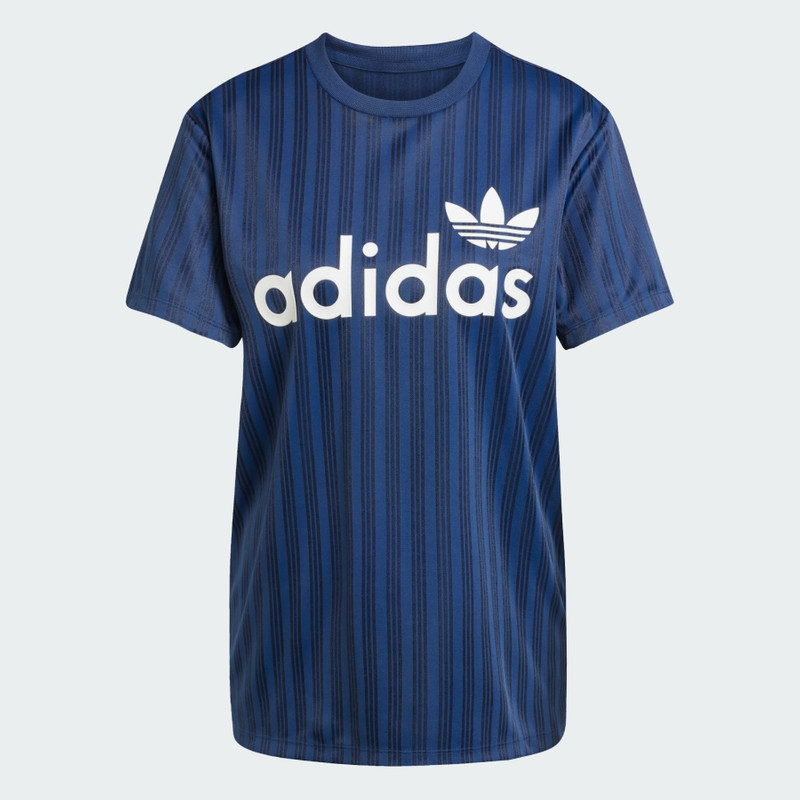 Linear Graphic Boyfriend Tee - 1