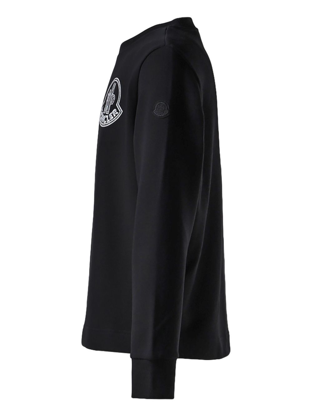 logo-appliqué sweatshirt - 3