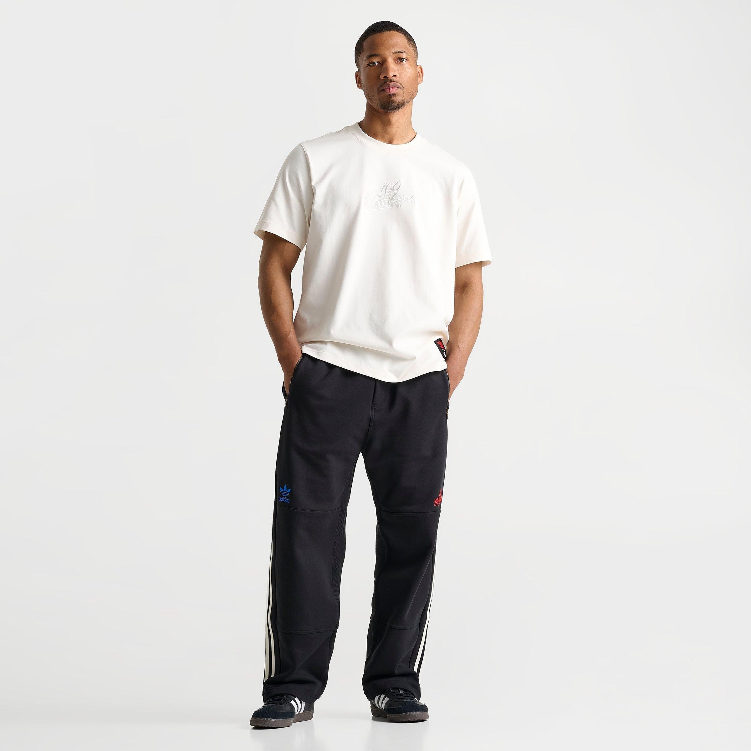 MEN'S ADIDAS ORIGINALS X 100 THIEVES TRACK PANTS - 2