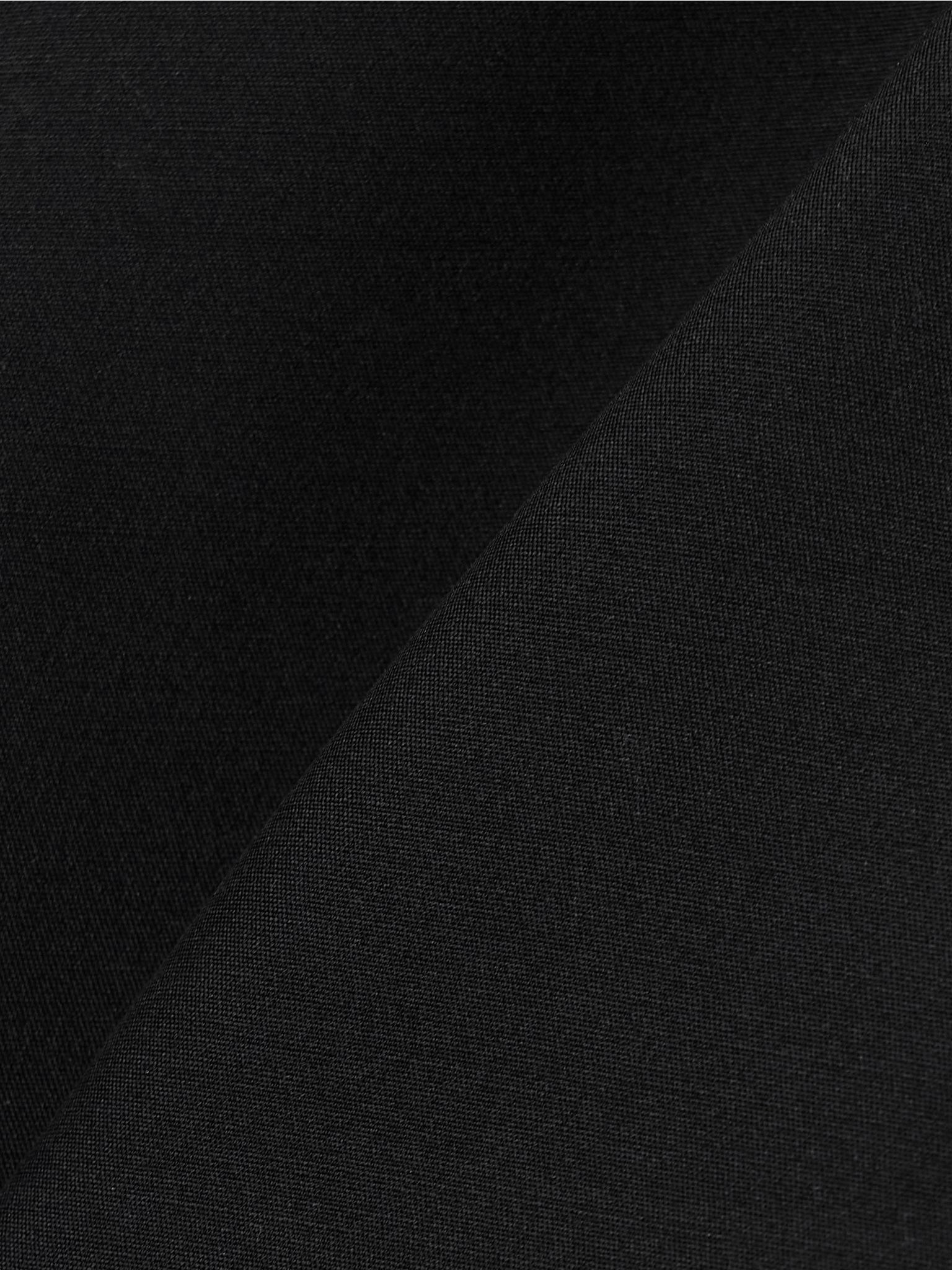 Jett wool and silk-blend faille mini skirt Black - 5