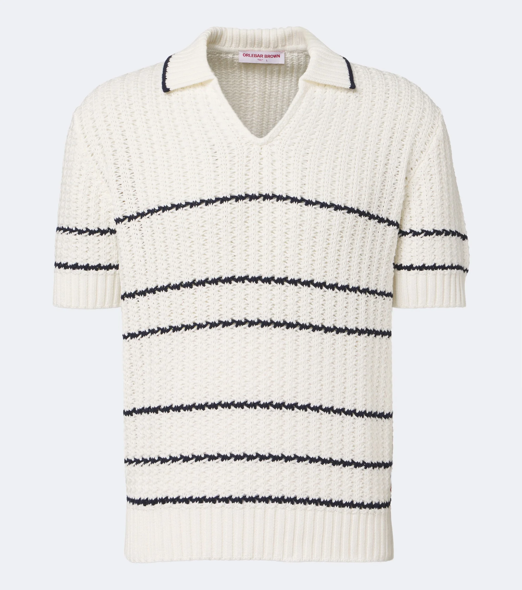 Swift crochet cotton polo shirt - 1