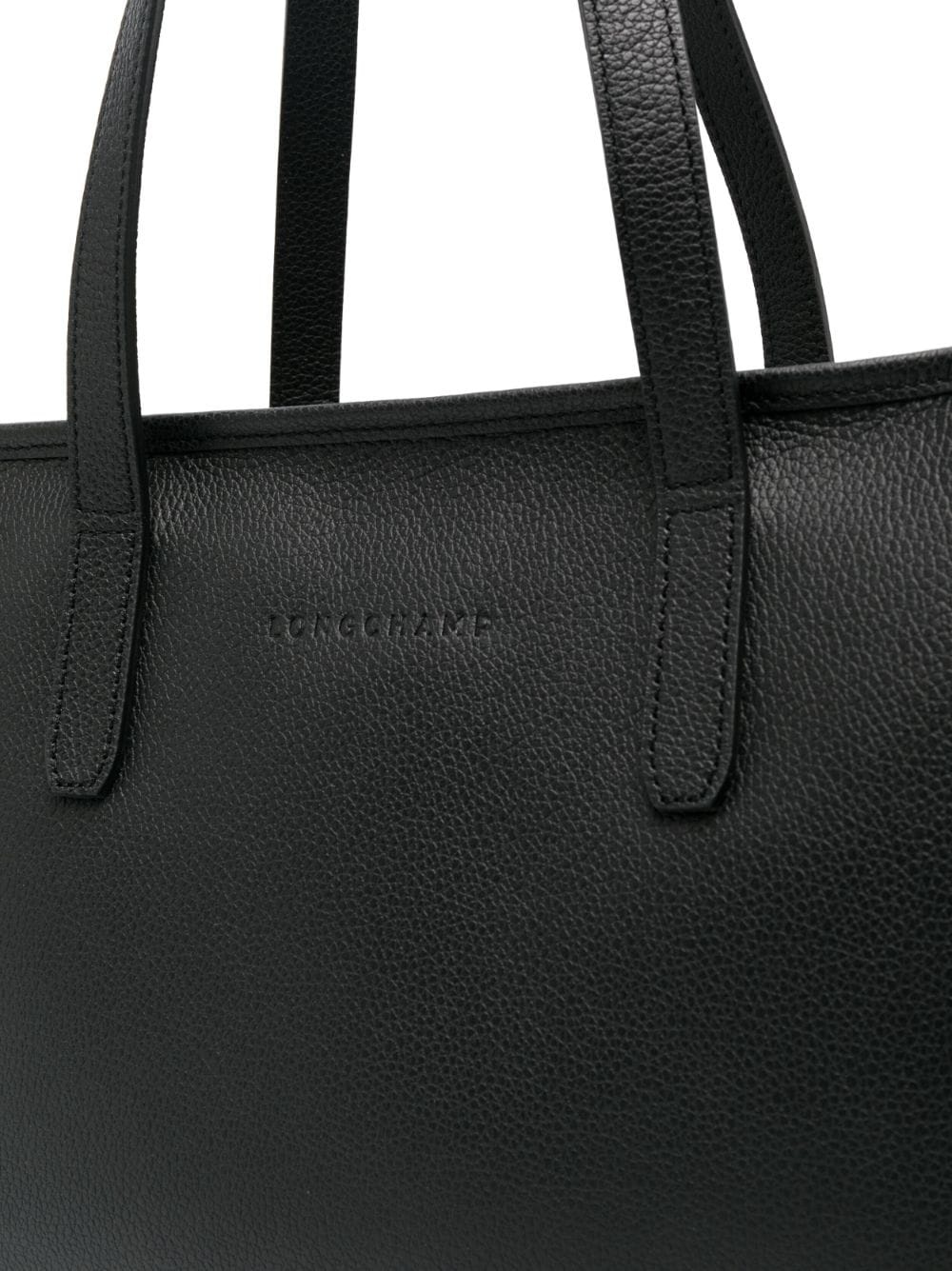 Le Foulonné leather tote bag - 5