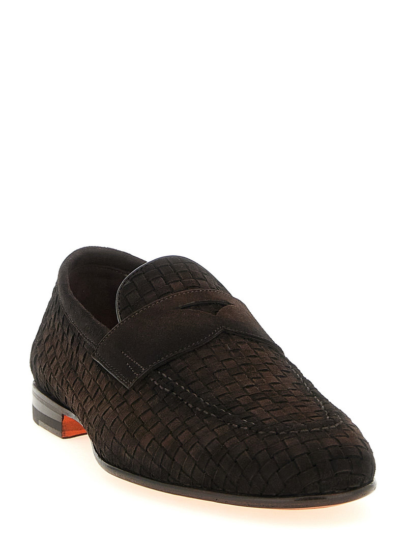 Santoni Carlo loafers Brown outlook